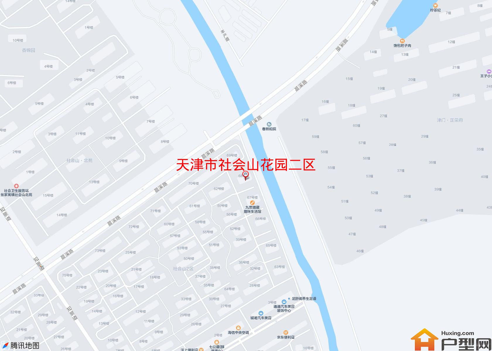 社会山花园二区小区 - 户型网
