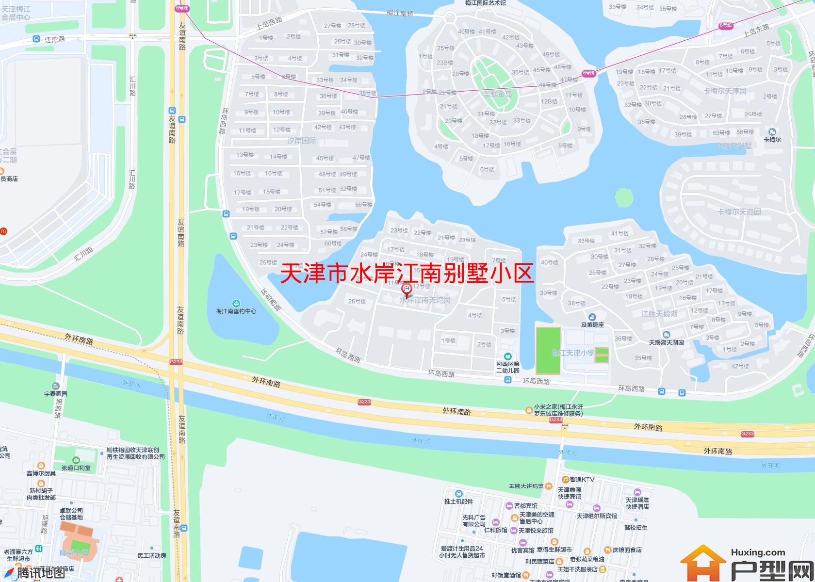 水岸江南别墅小区小区 - 户型网