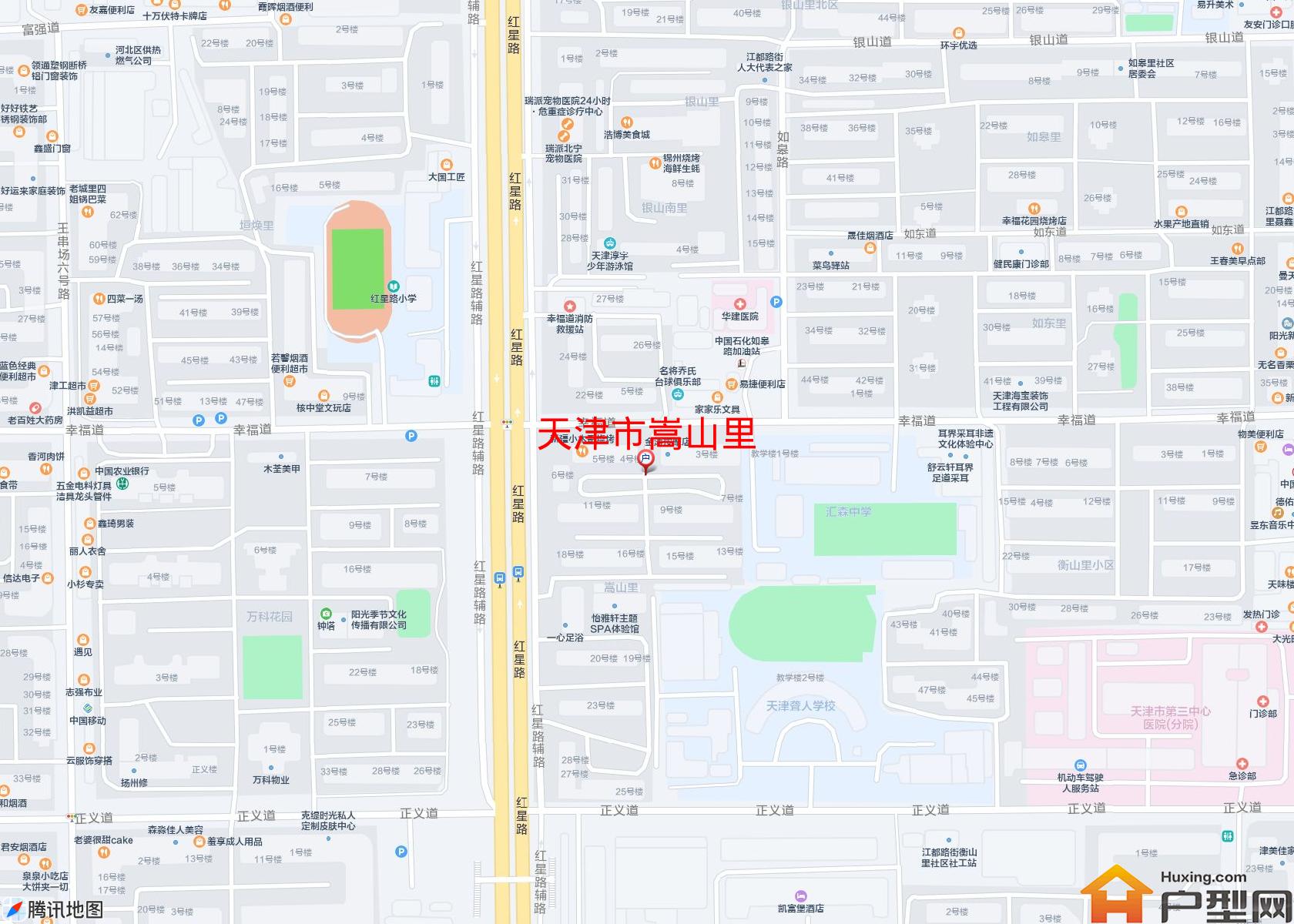 嵩山里小区 - 户型网