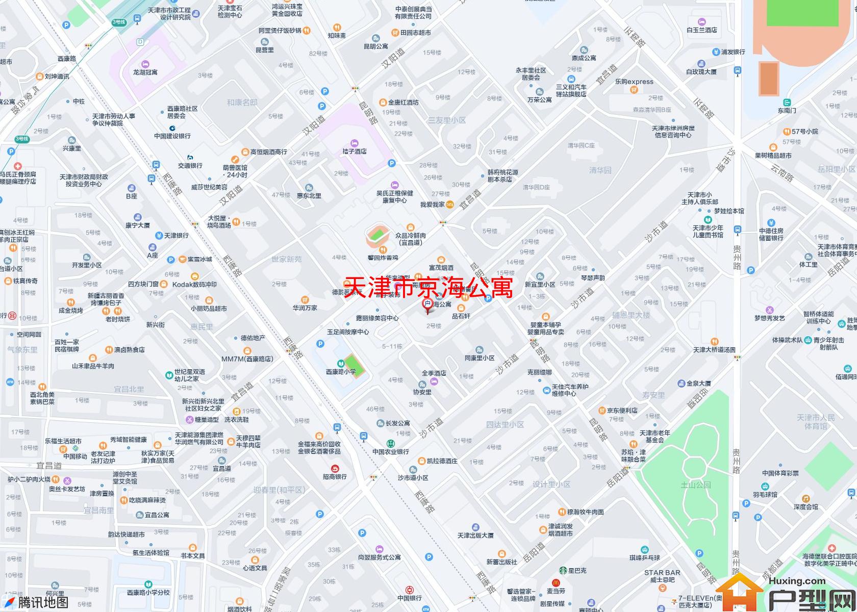 京海公寓小区 - 户型网 京海公寓小区 - 户型网