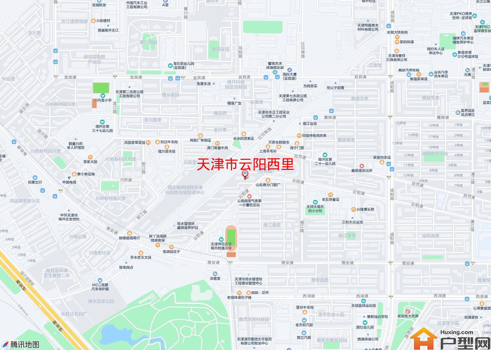 云阳西里小区 - 户型网 云阳西里小区 - 户型网