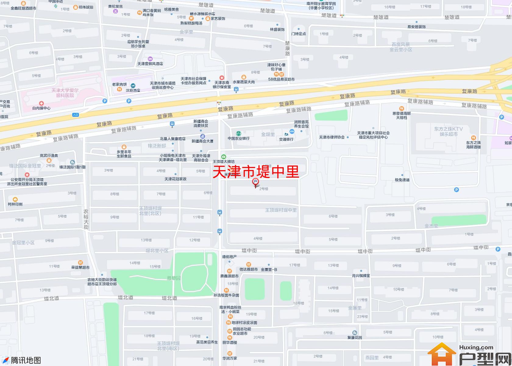 堤中里小区 - 户型网