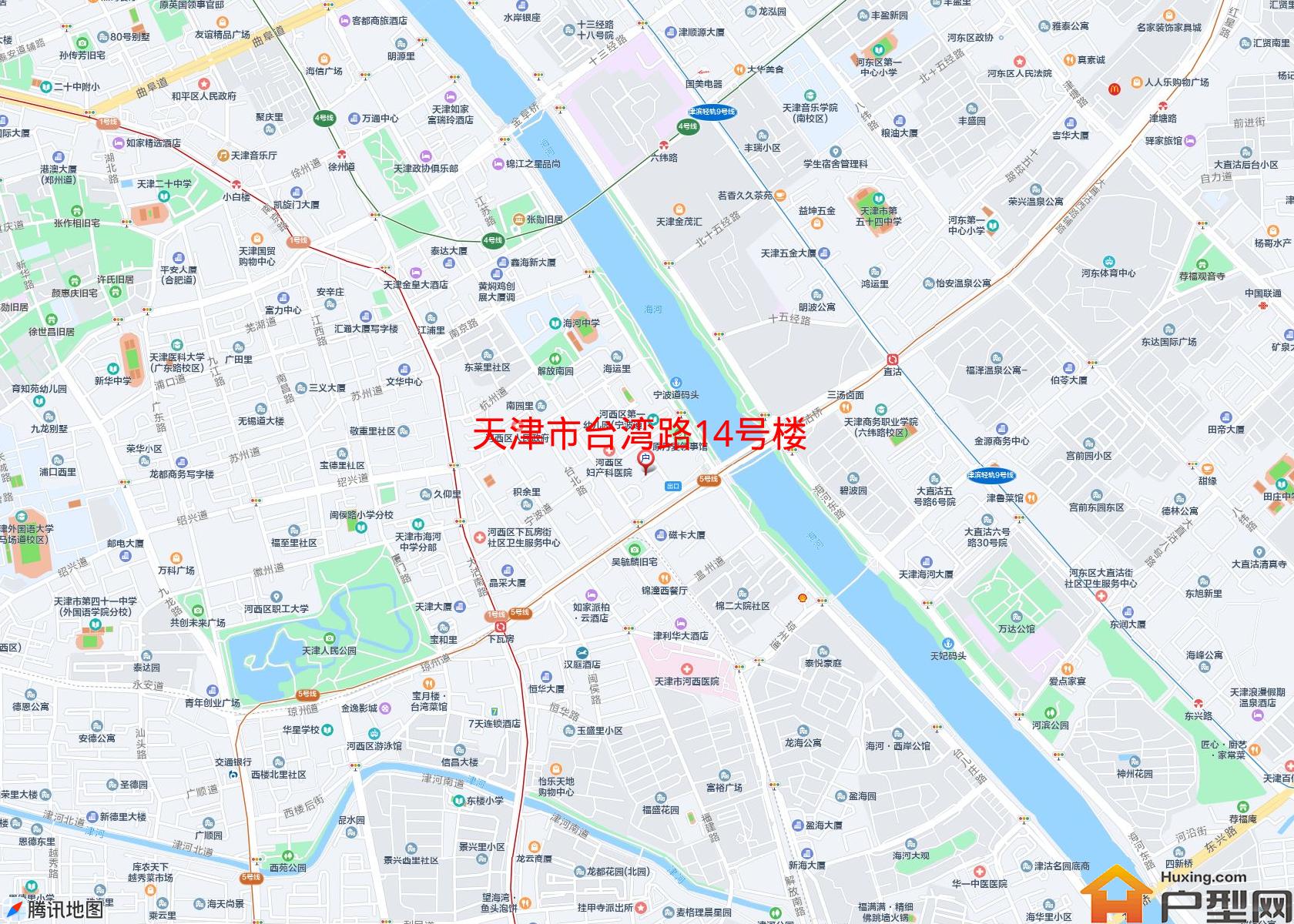 台湾路14号楼小区 - 户型网