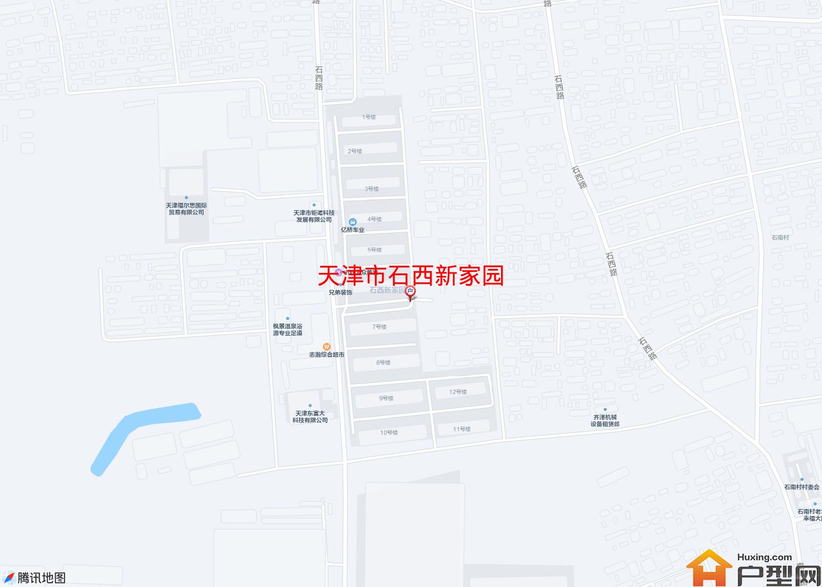 石西新家园小区 - 户型网