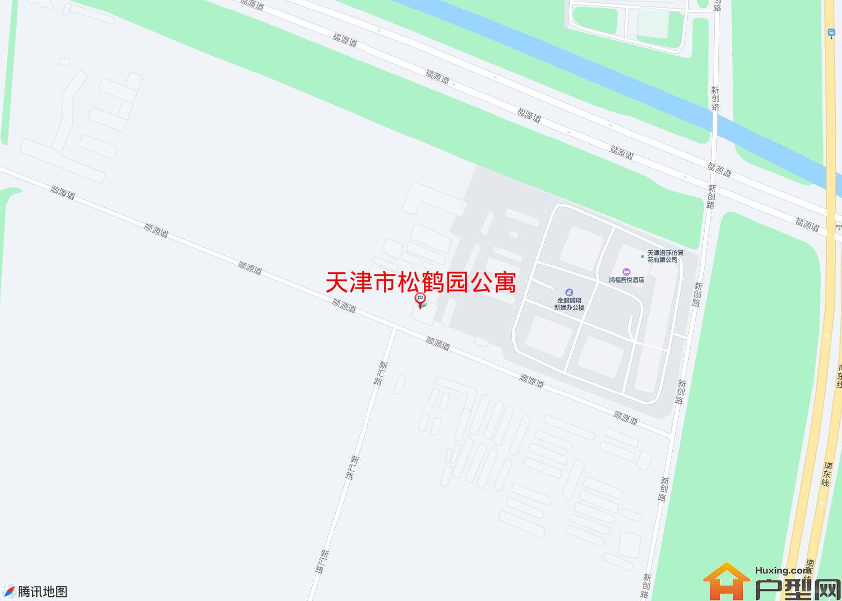 松鹤园公寓小区 - 户型网