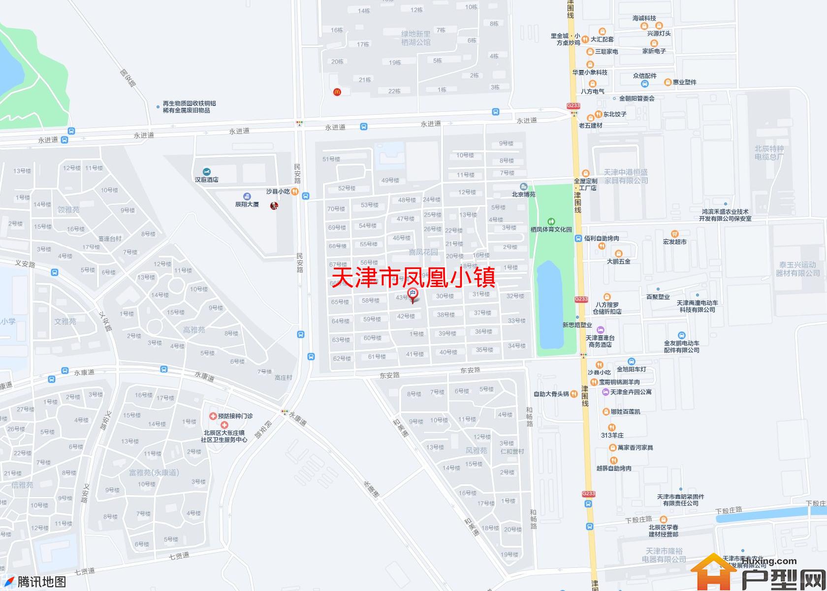 凤凰小镇小区 - 户型网
