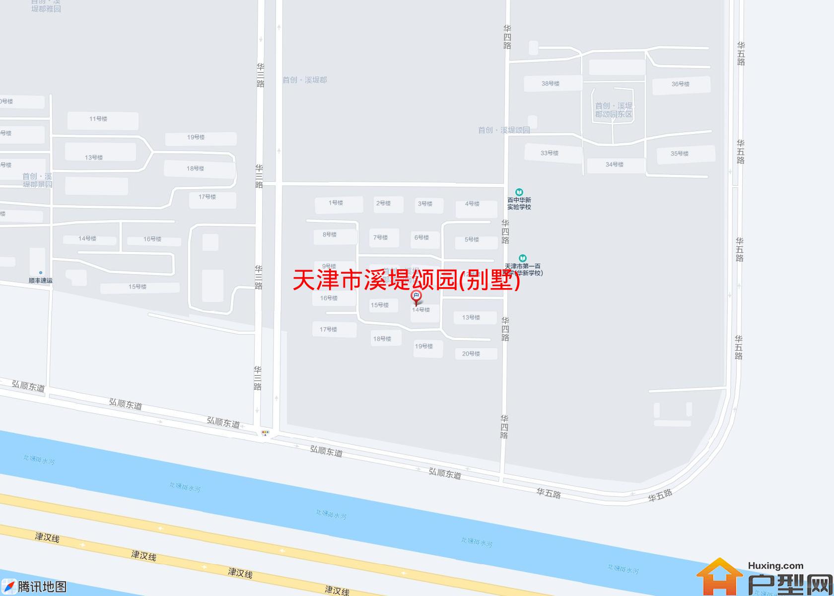 溪堤颂园(别墅)小区 - 户型网