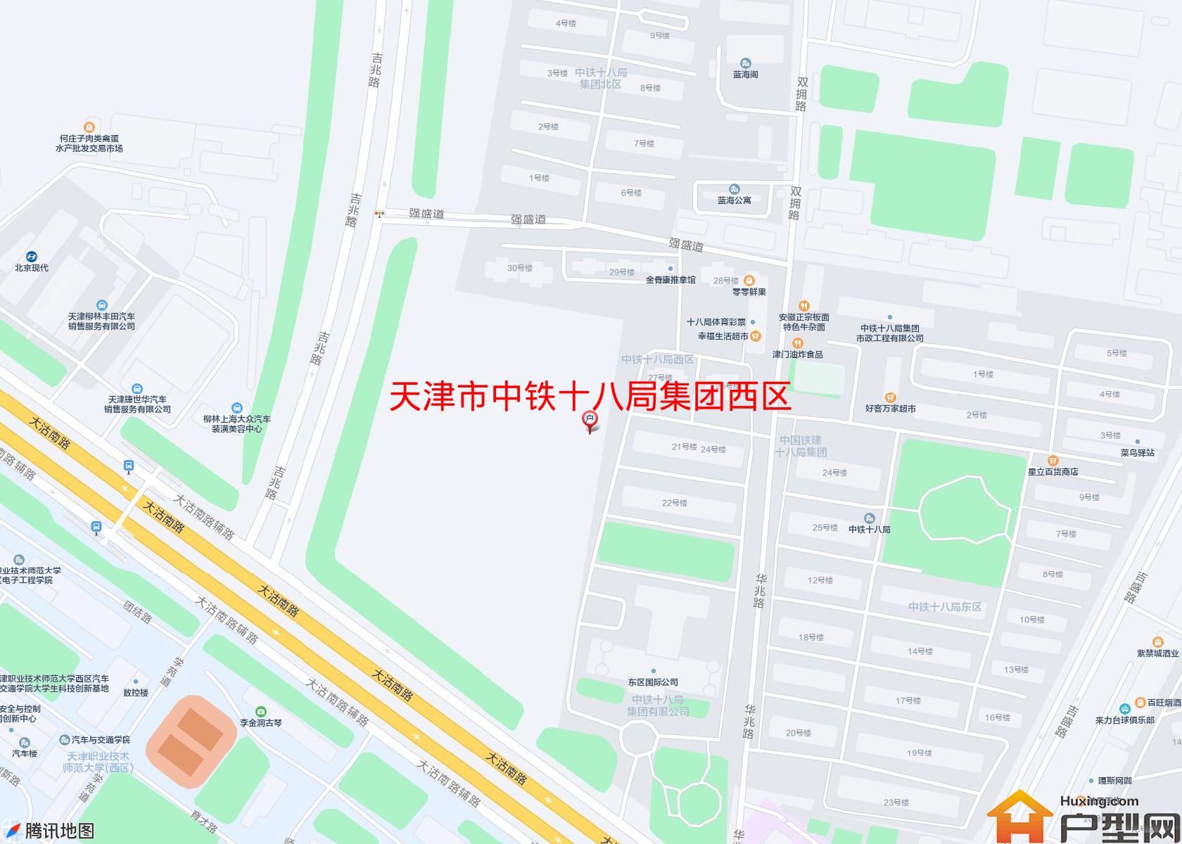 中铁十八局集团西区小区 - 户型网