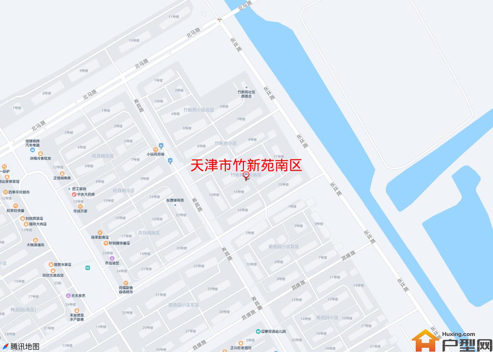 竹新苑南区小区 - 户型网