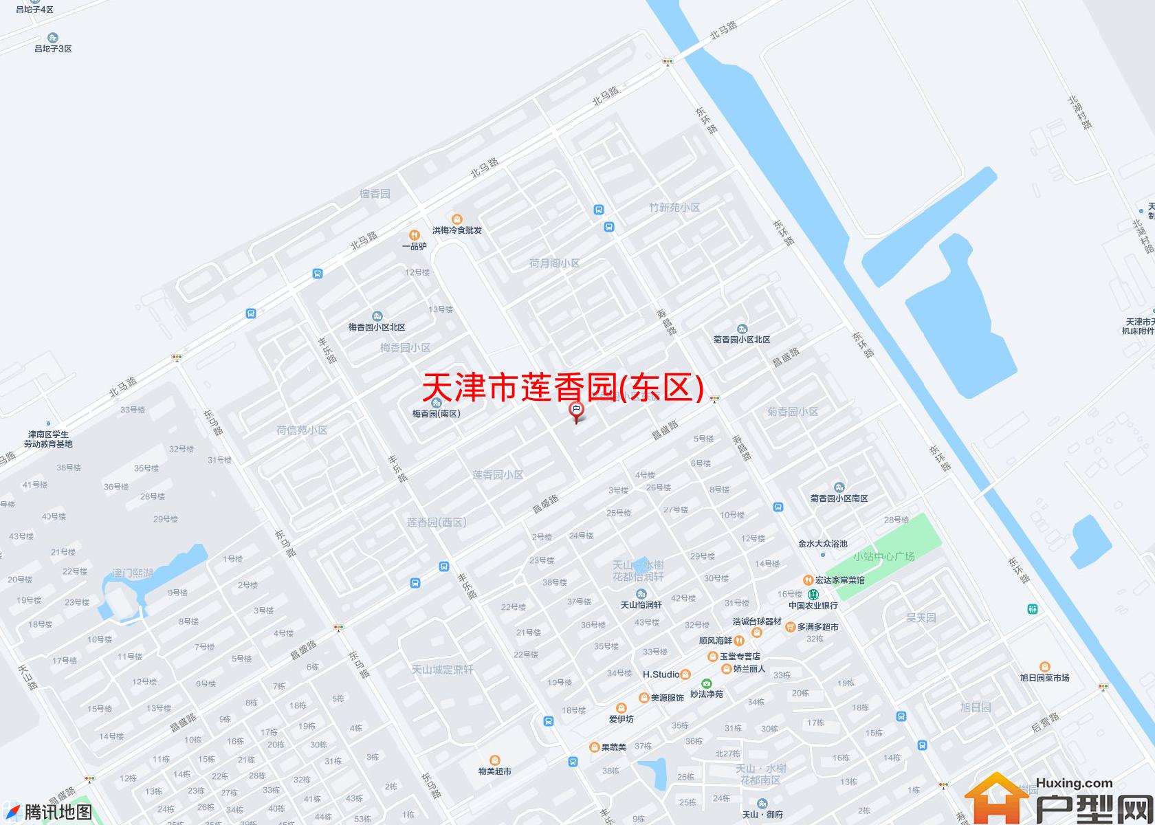 莲香园(东区)小区 - 户型网