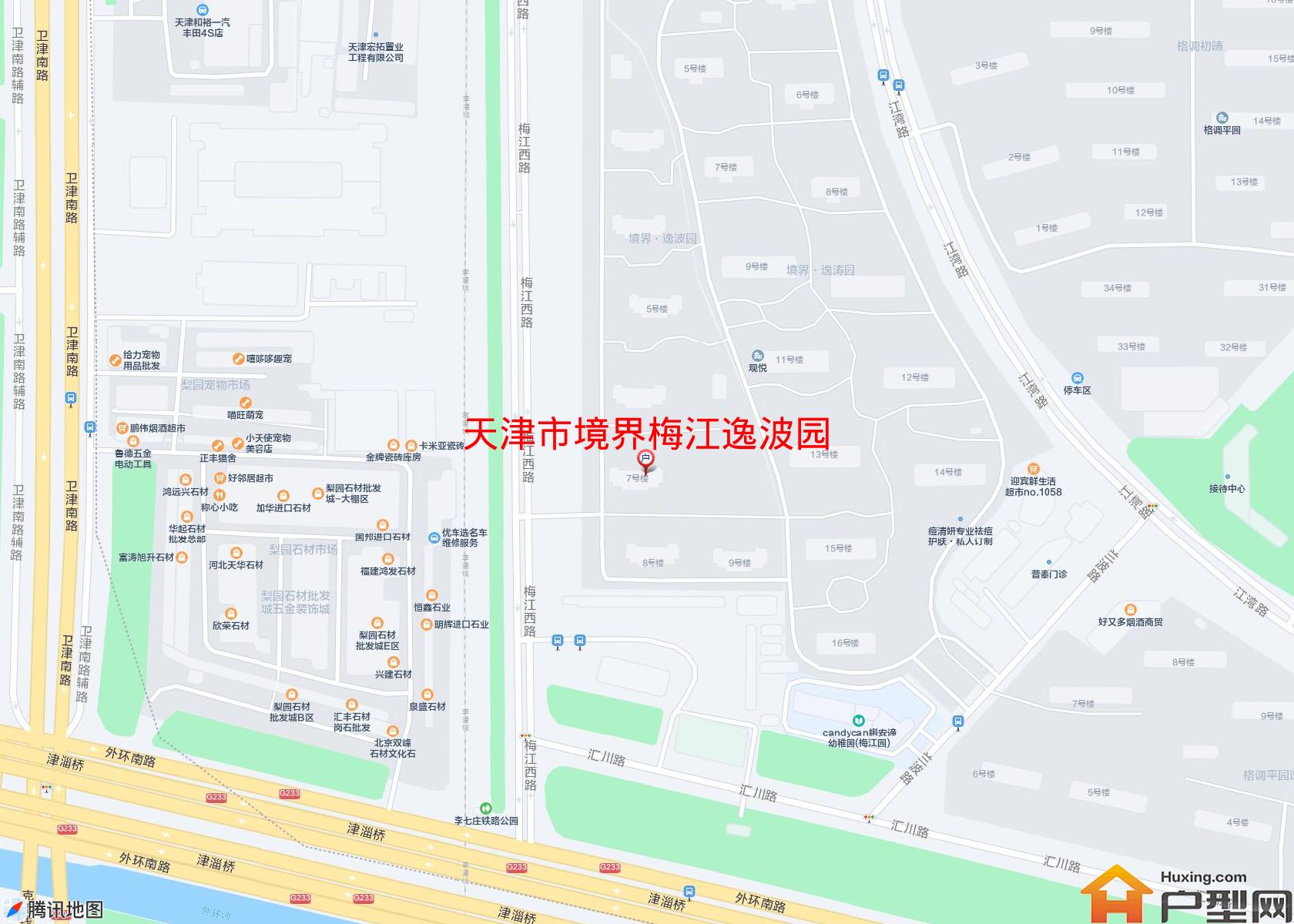 境界梅江逸波园小区 - 户型网