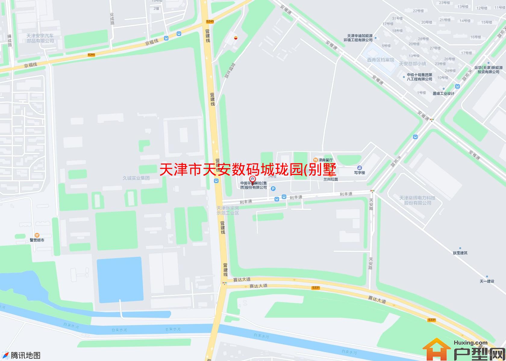 天安数码城珑园(别墅)小区 - 户型网