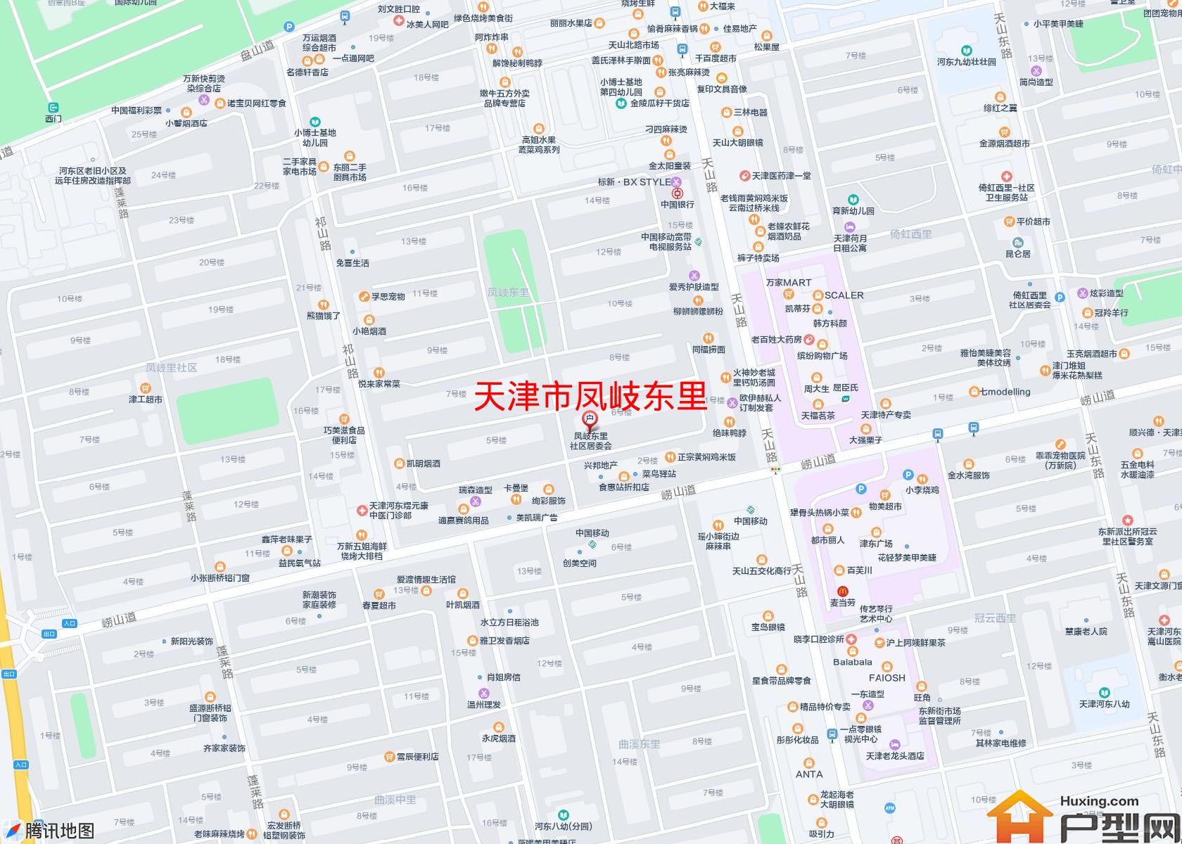 凤岐东里小区 - 户型网