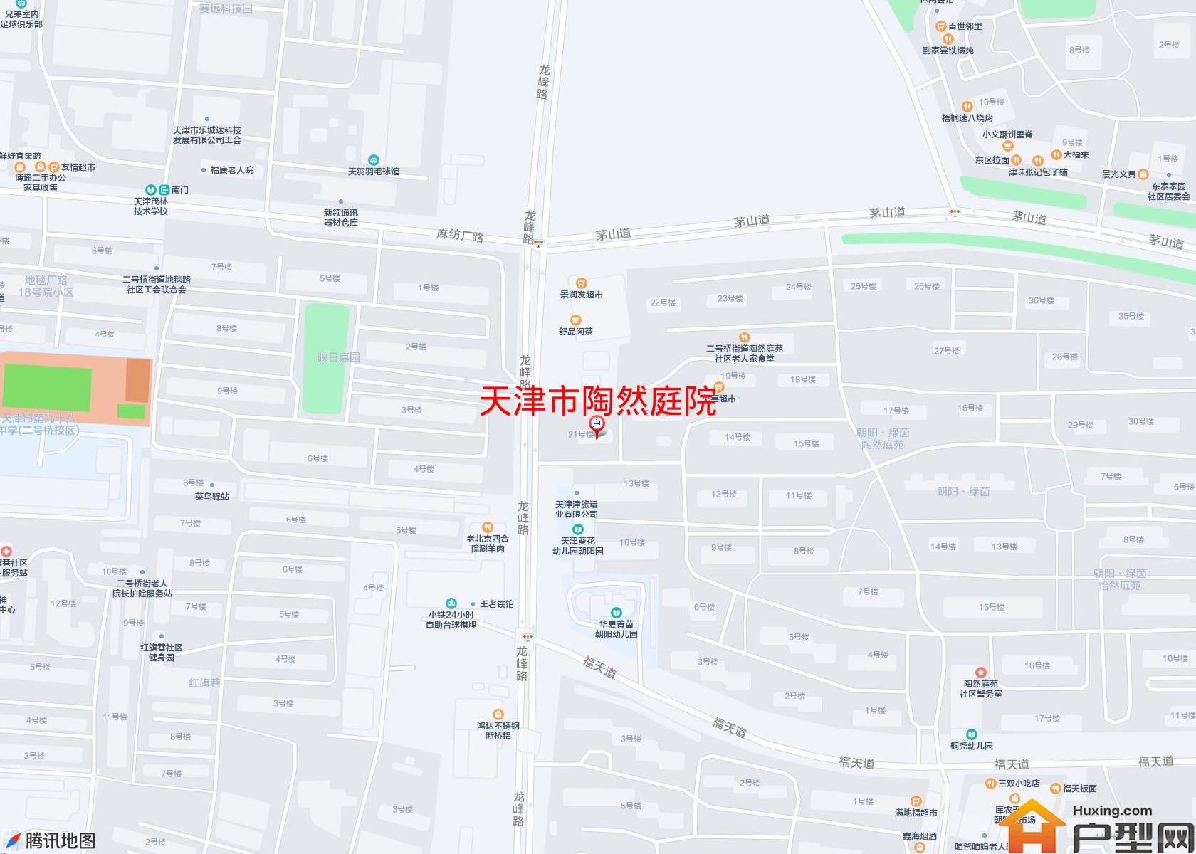陶然庭院小区 - 户型网 陶然庭院小区 - 户型网
