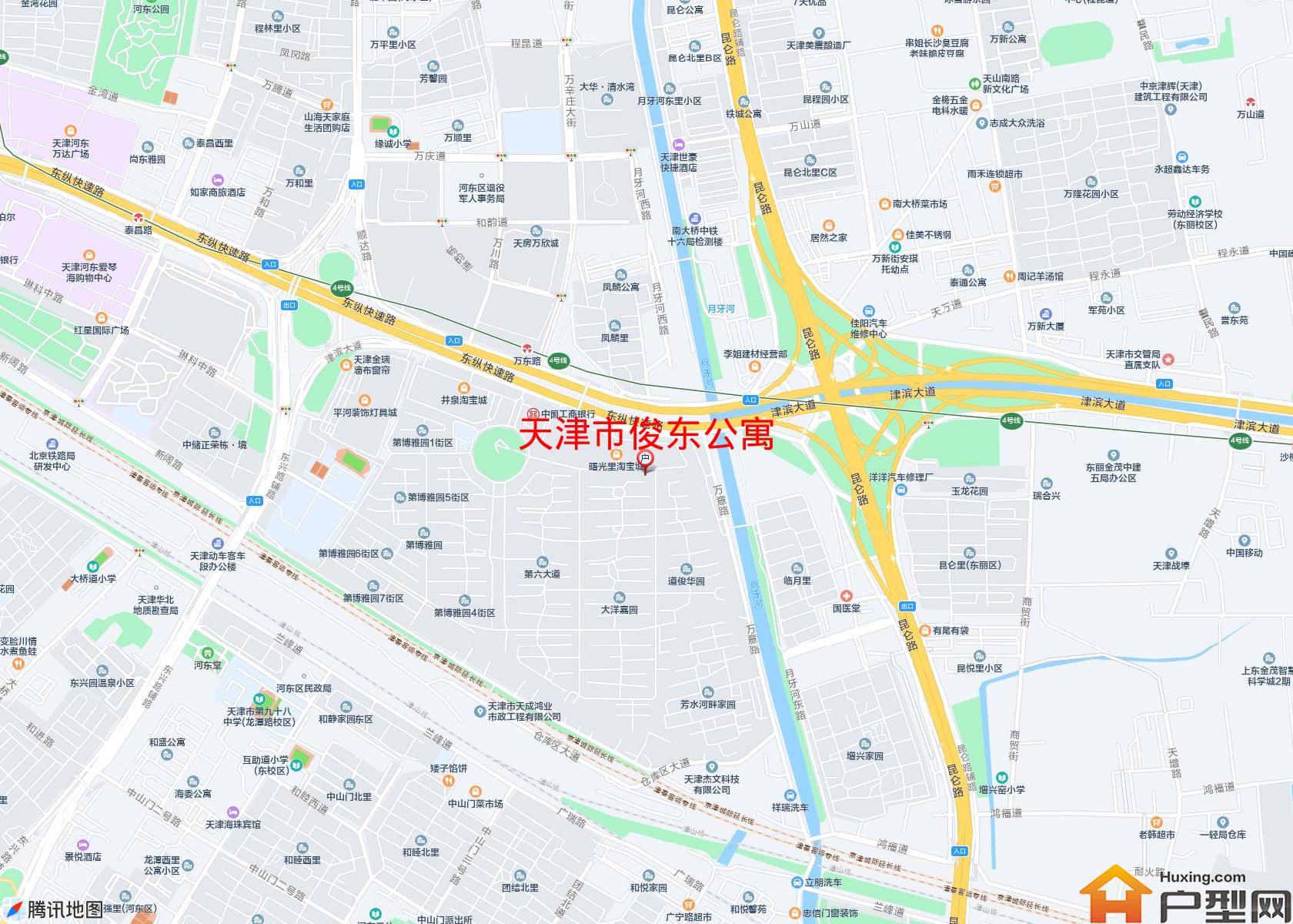 俊东公寓小区 - 户型网