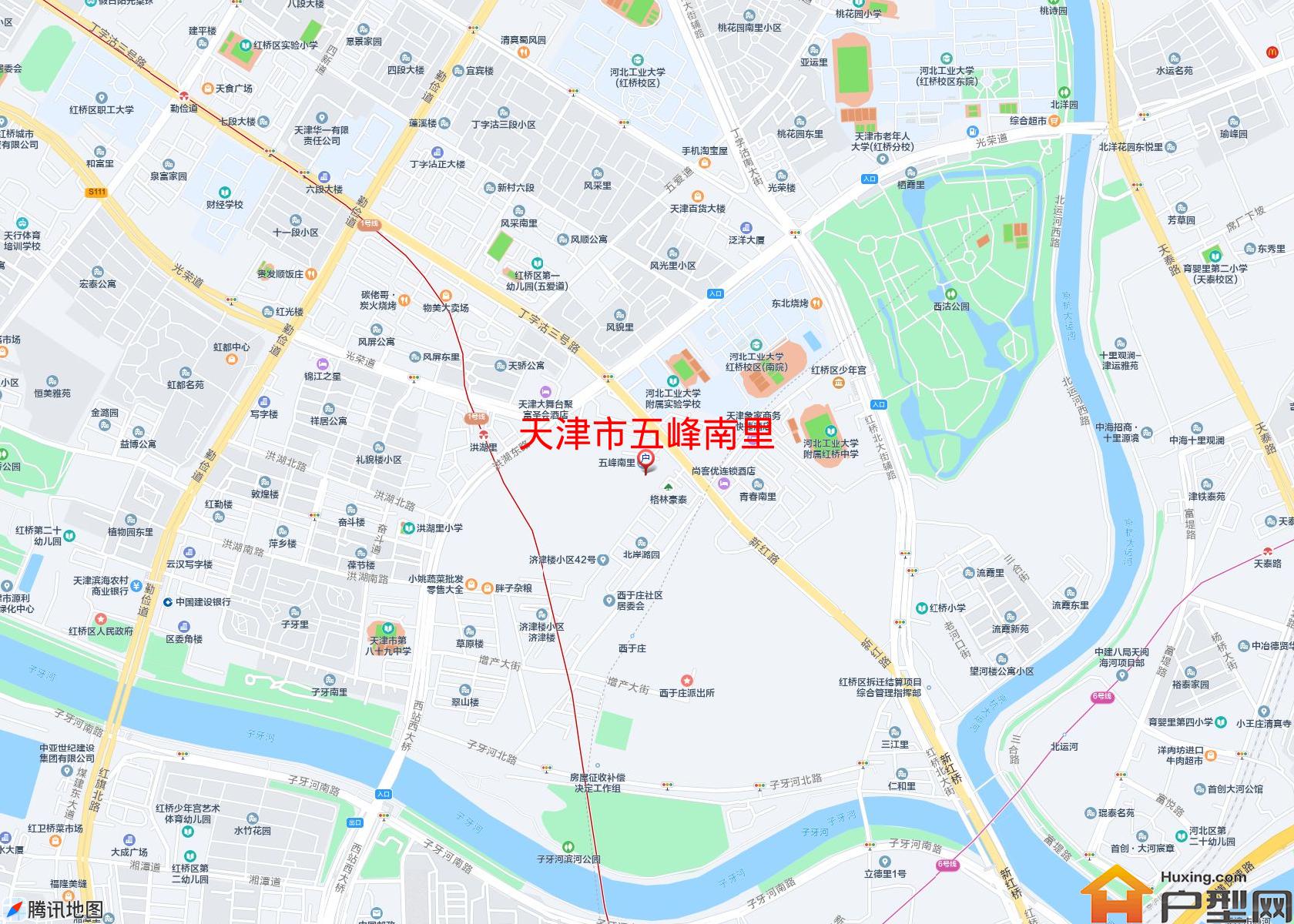 五峰南里小区 - 户型网