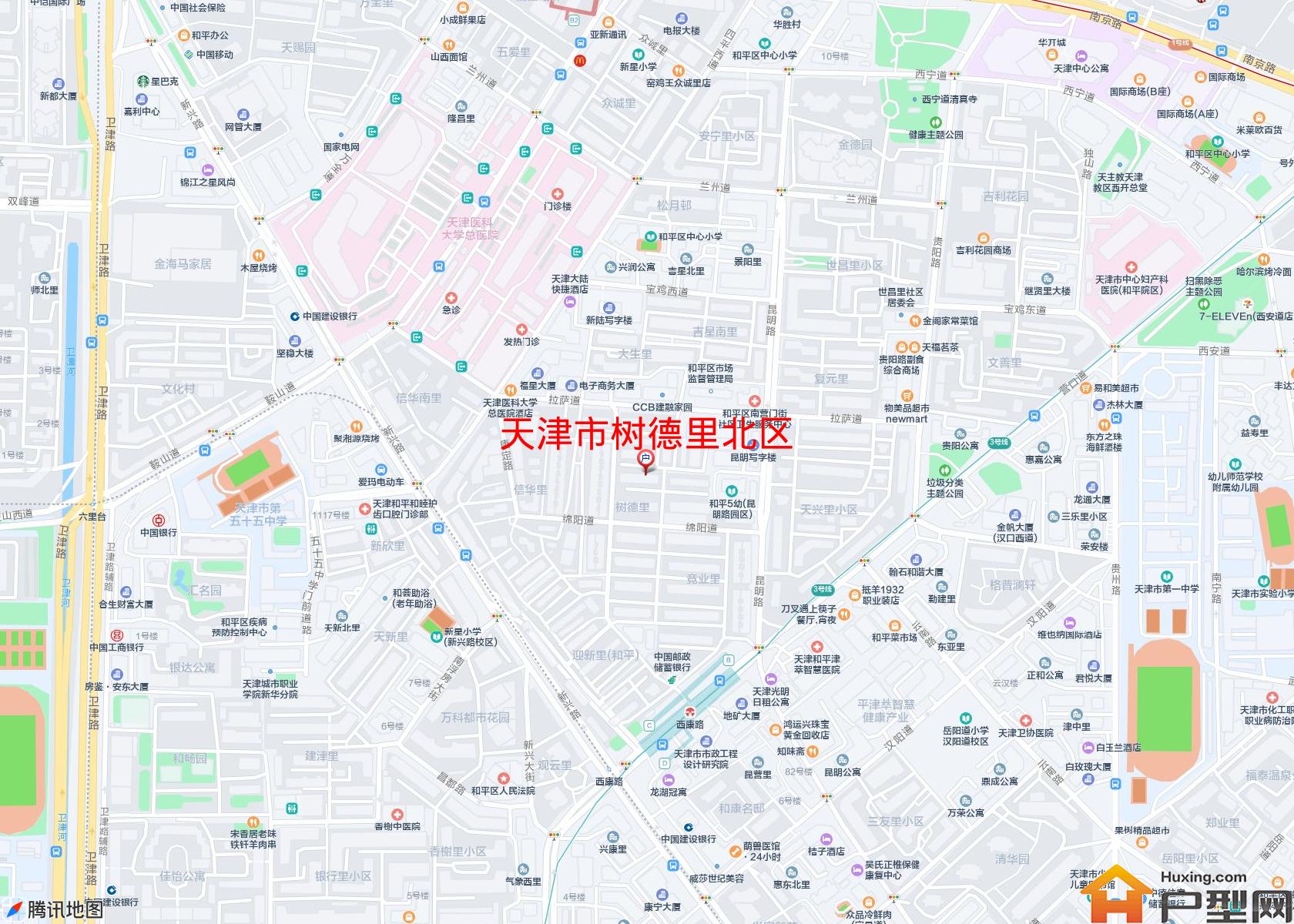 树德里北区小区 - 户型网