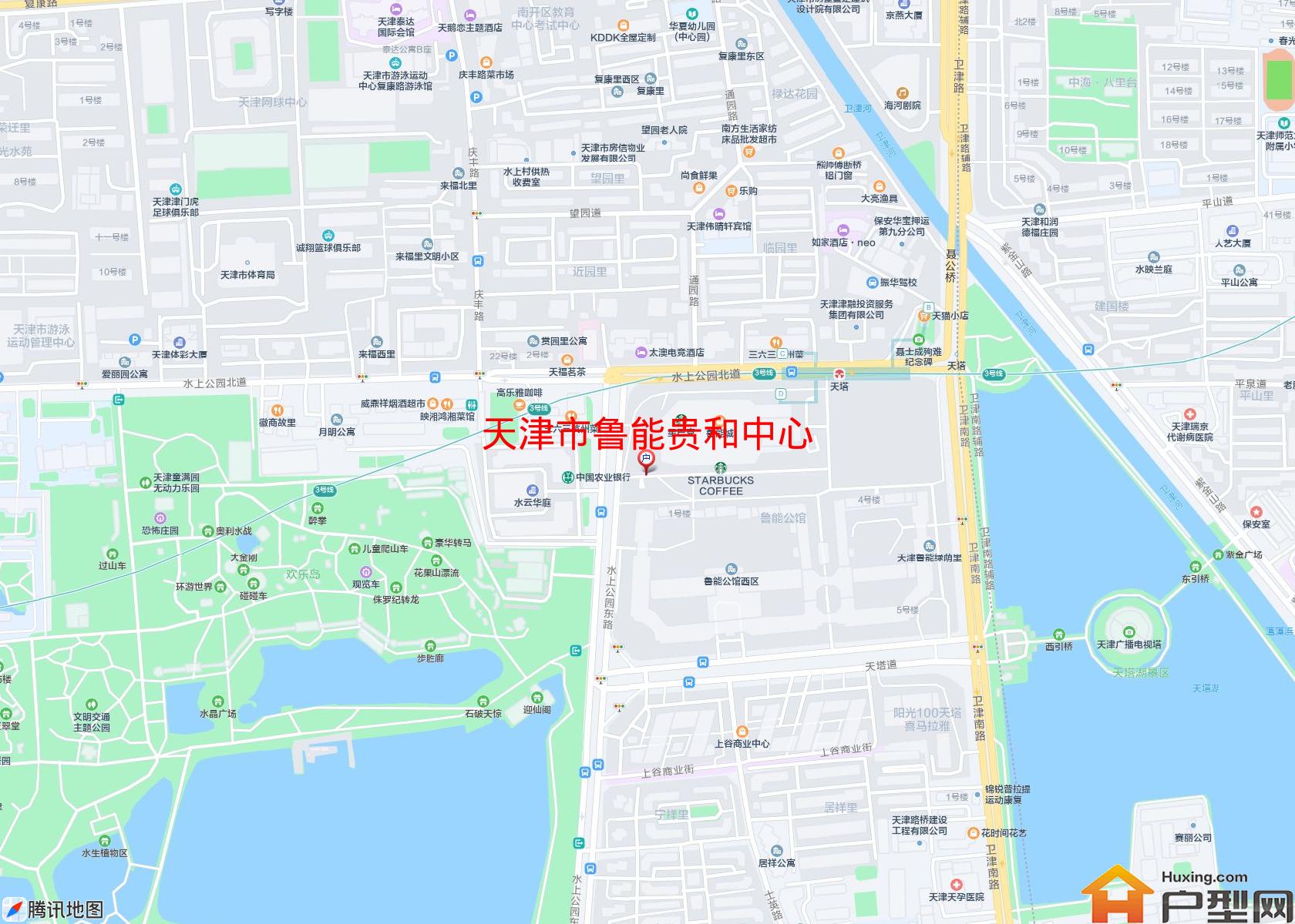 鲁能贵和中心小区 - 户型网