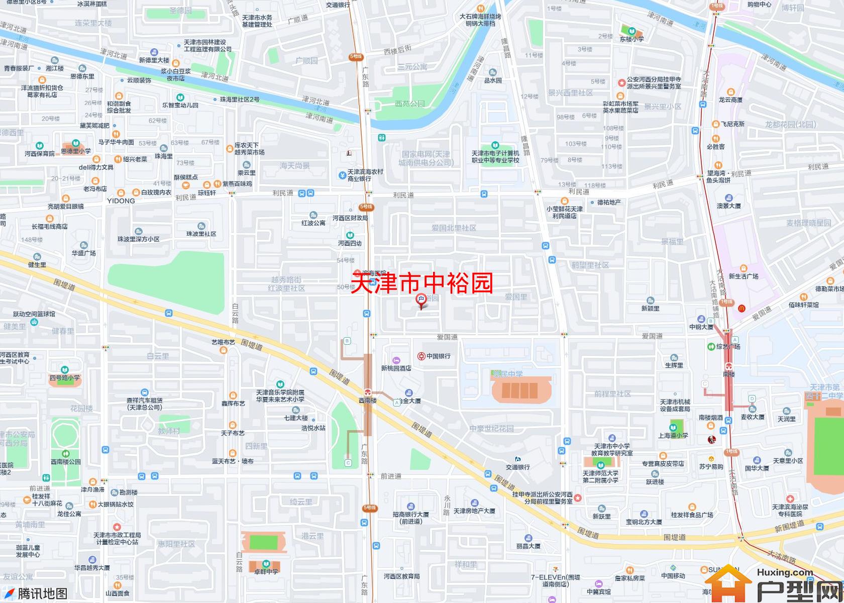 中裕园小区 - 户型网