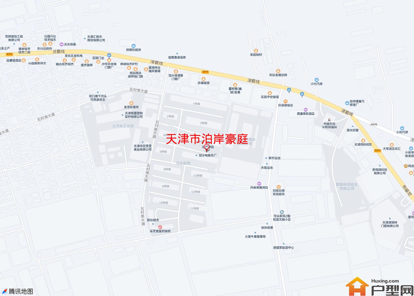 泊岸豪庭小区 - 户型网