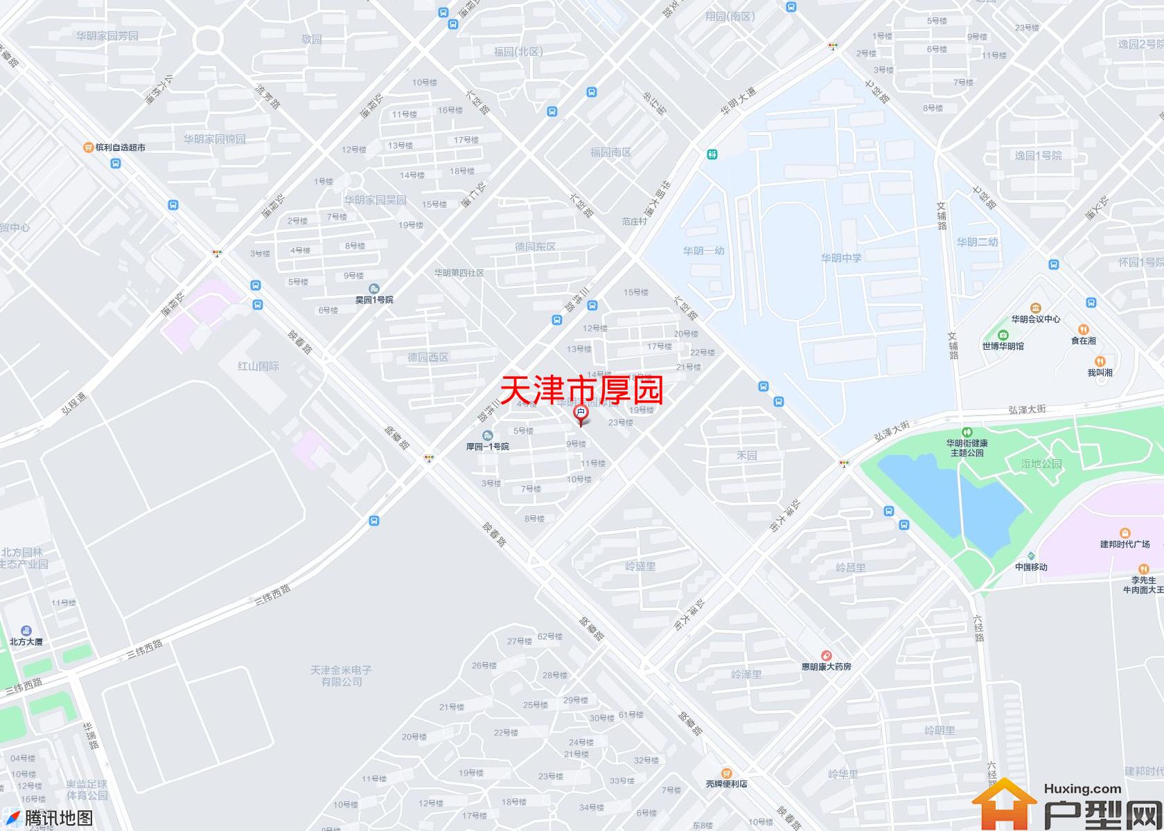 厚园小区 - 户型网