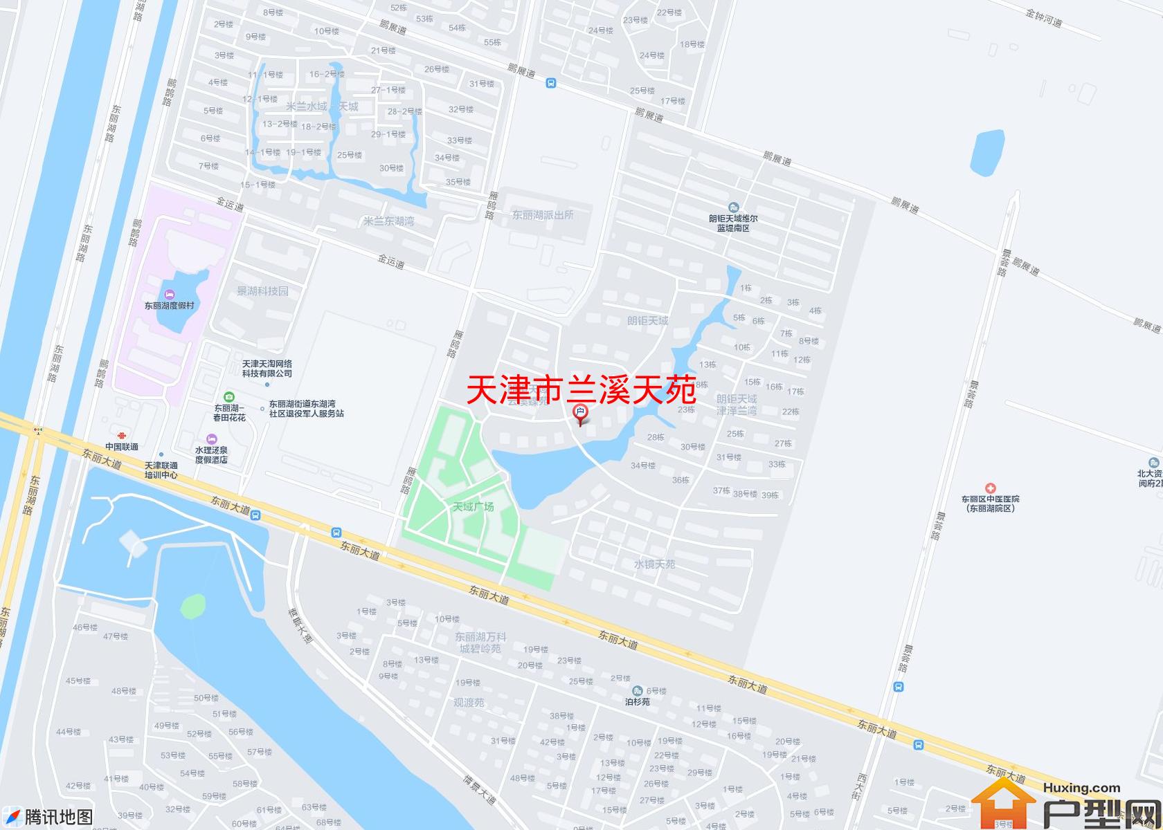 兰溪天苑小区 - 户型网