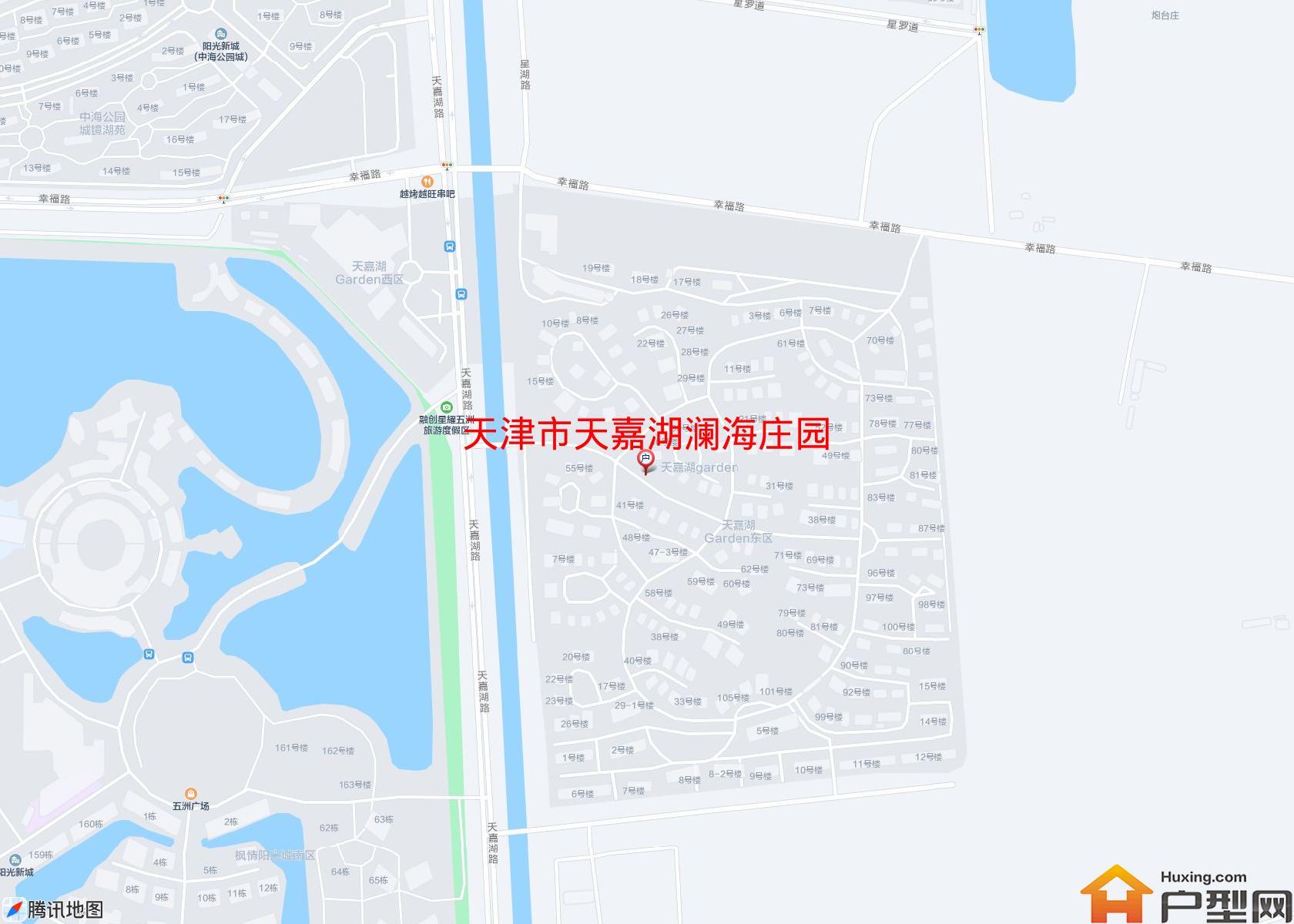 天嘉湖澜海庄园小区 - 户型网