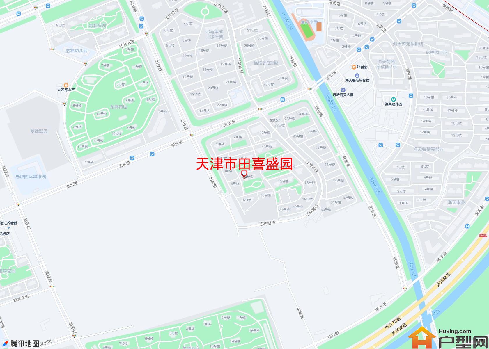 田喜盛园小区 - 户型网