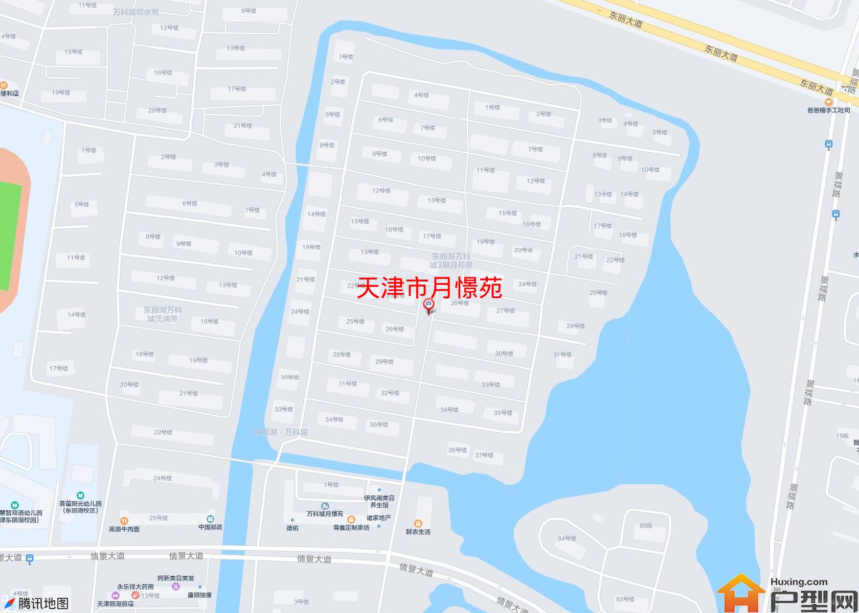 月憬苑小区 - 户型网