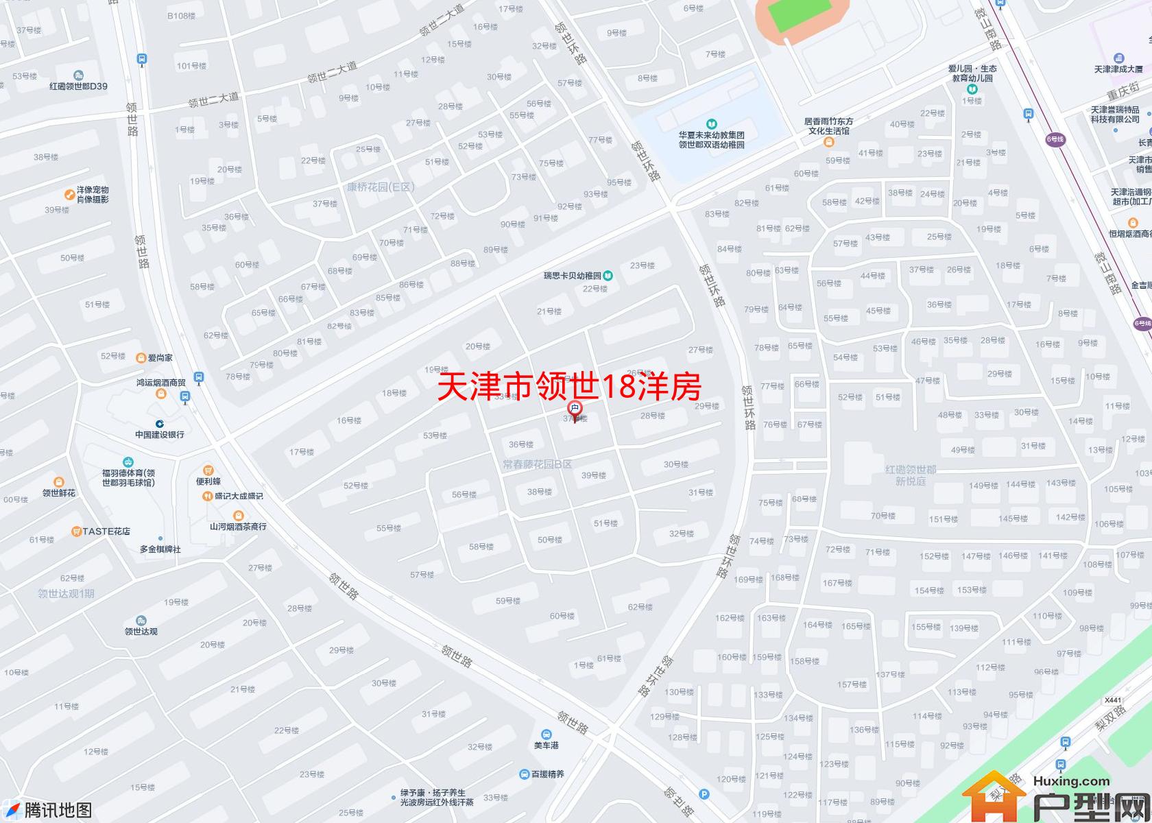 领世18洋房小区 - 户型网