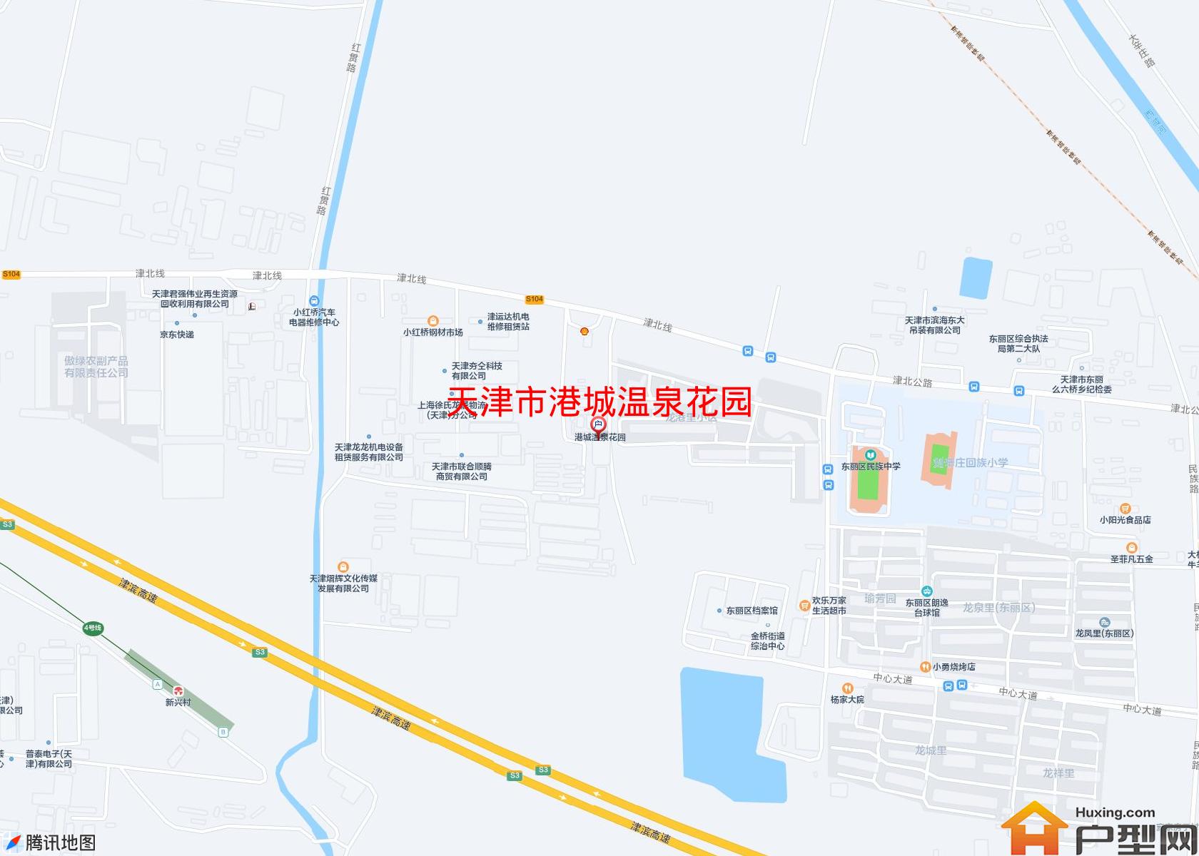 港城温泉花园小区 - 户型网