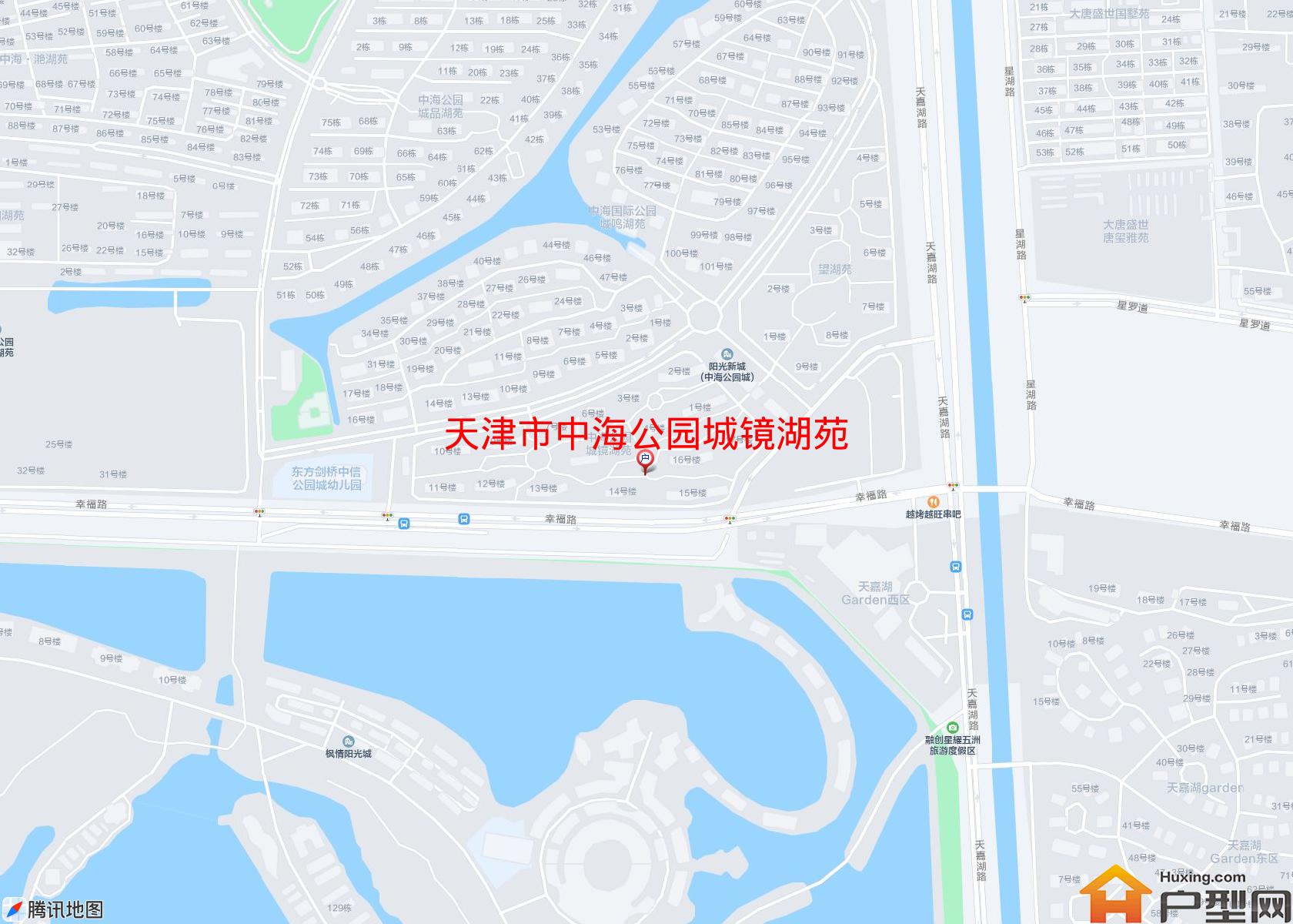 中海公园城镜湖苑小区 - 户型网