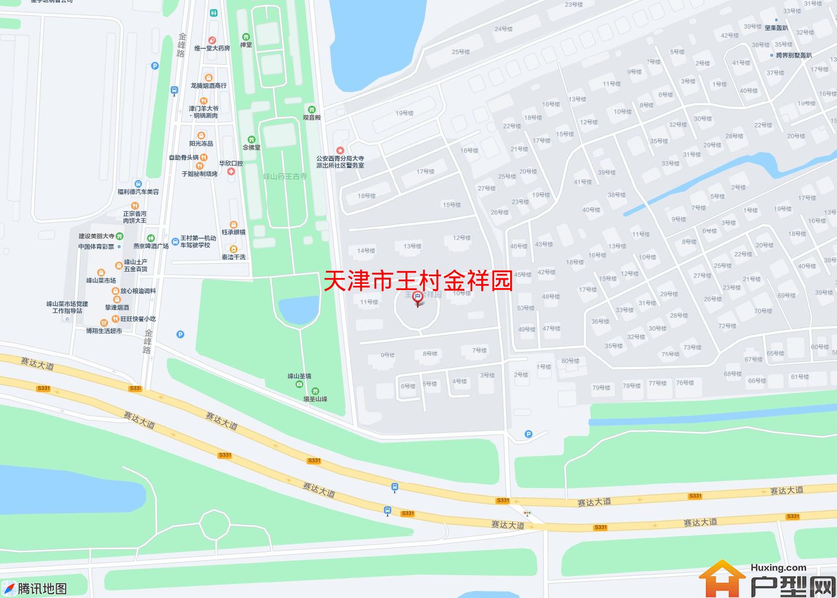 王村金祥园小区 - 户型网