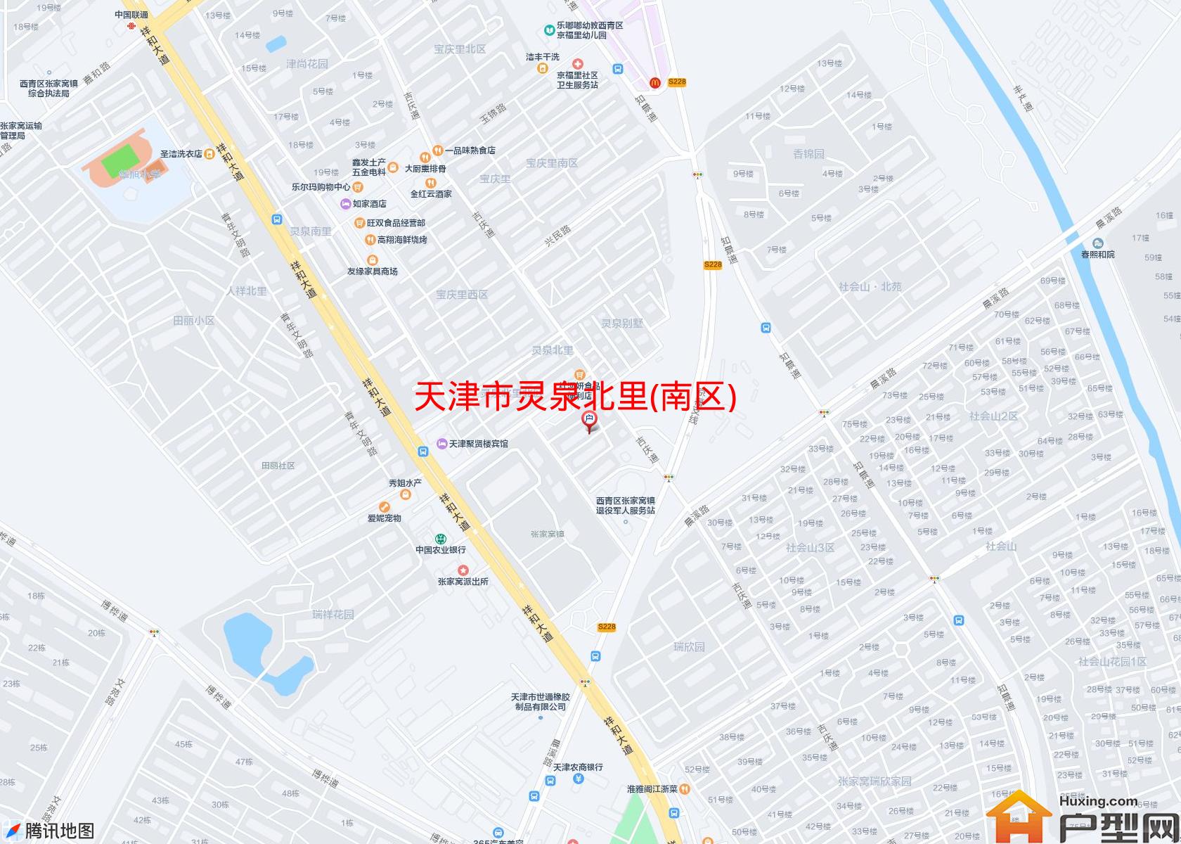 灵泉北里(南区)小区 - 户型网