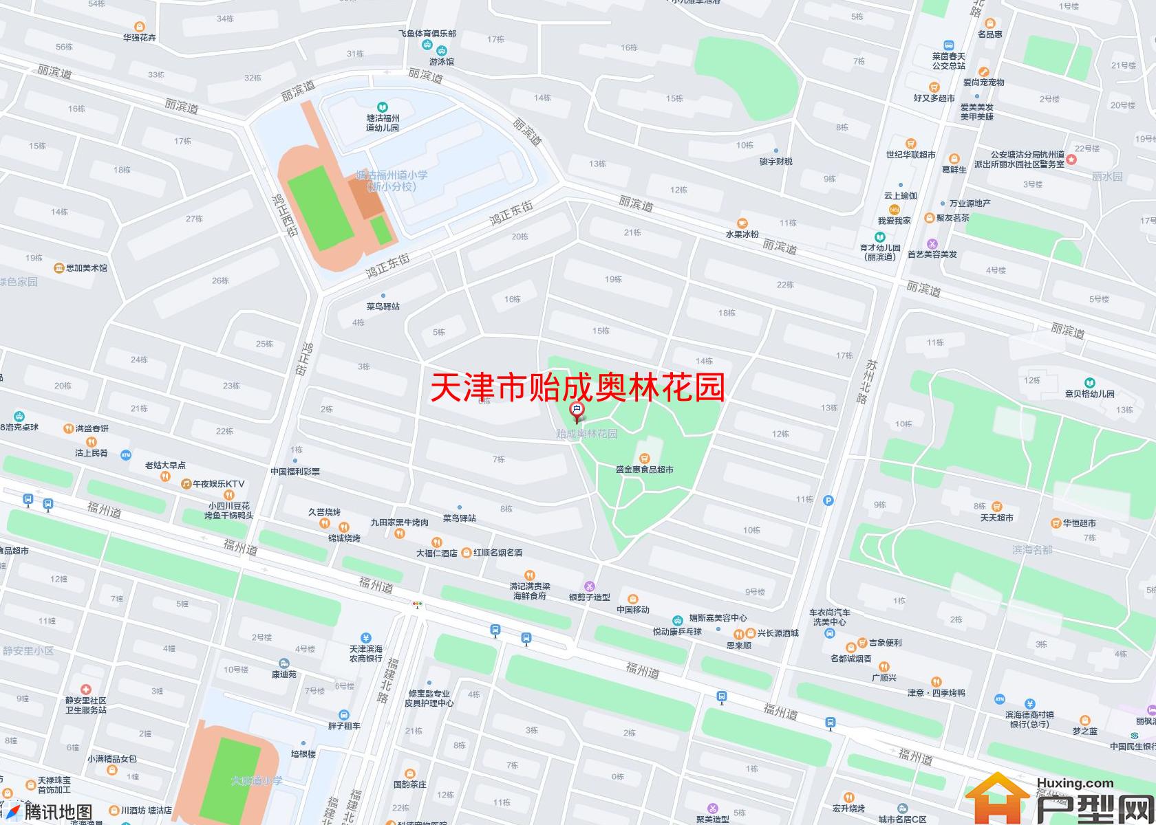贻成奥林花园小区 - 户型网