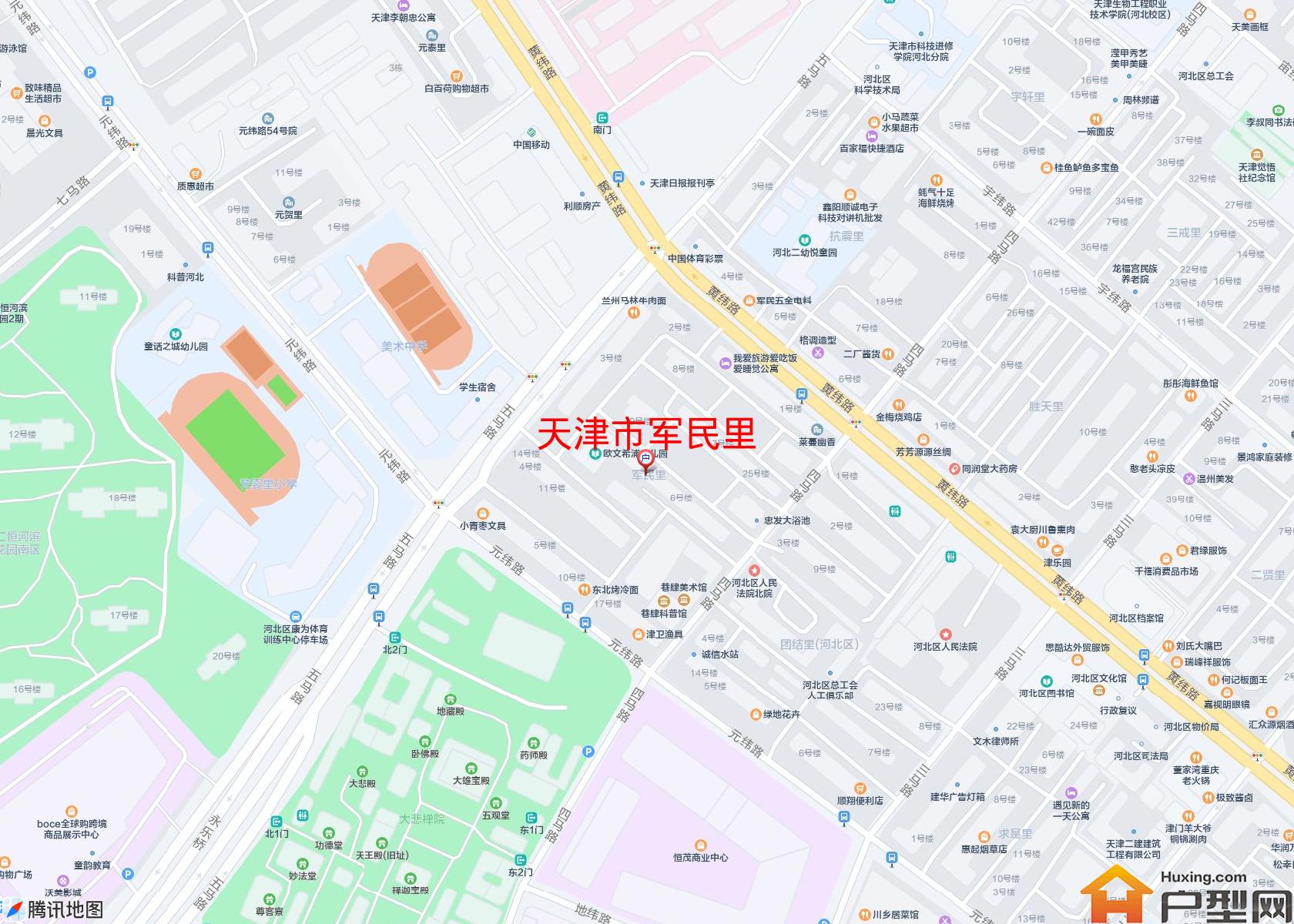 军民里小区 - 户型网