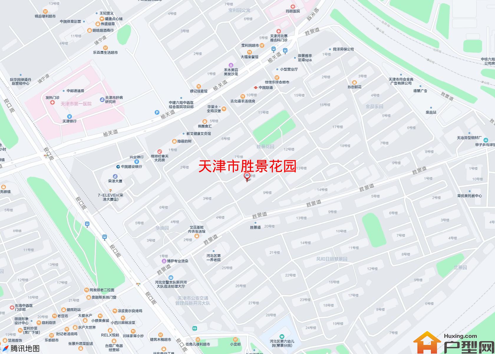 胜景花园小区 - 户型网