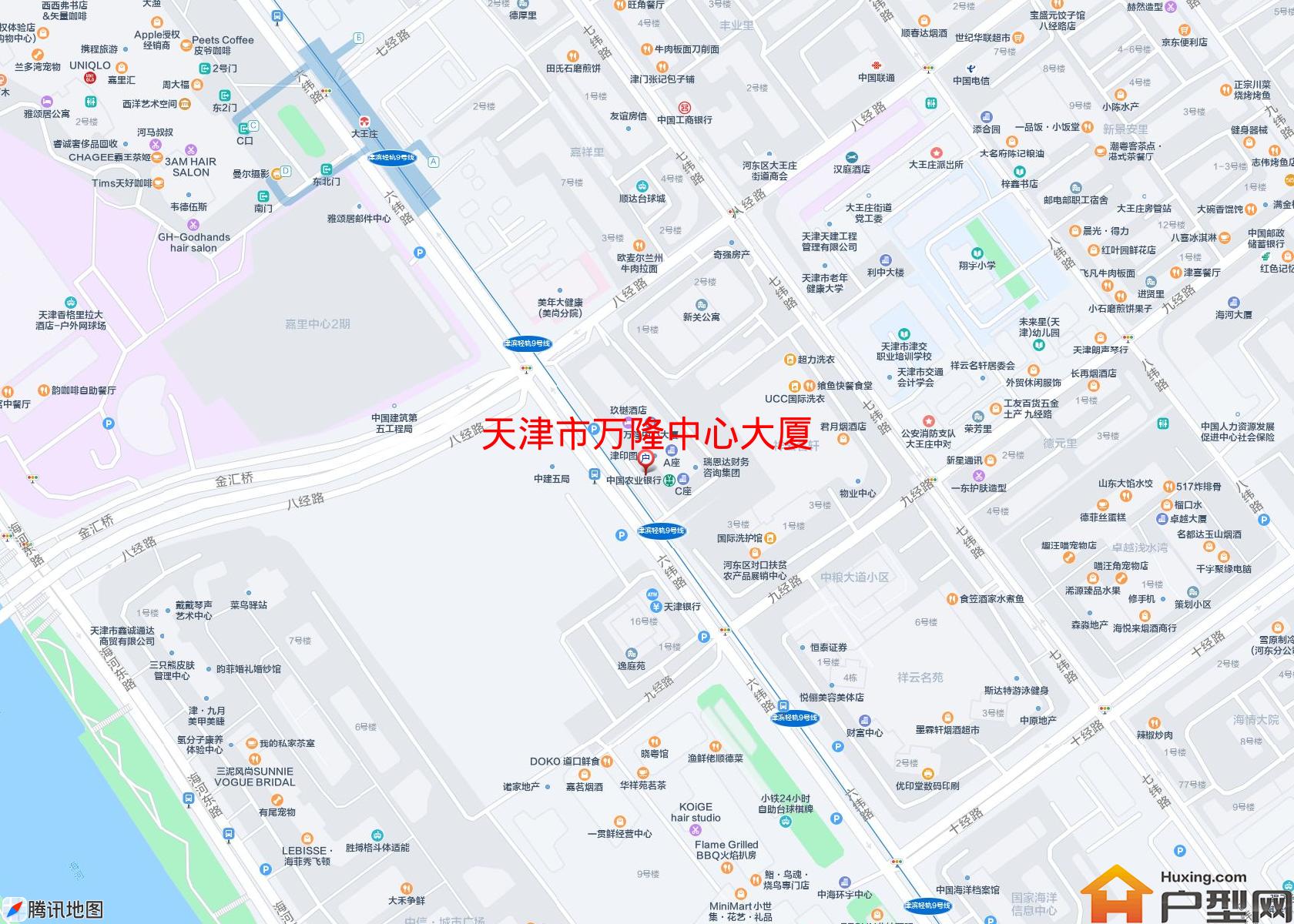 万隆中心大厦小区 - 户型网