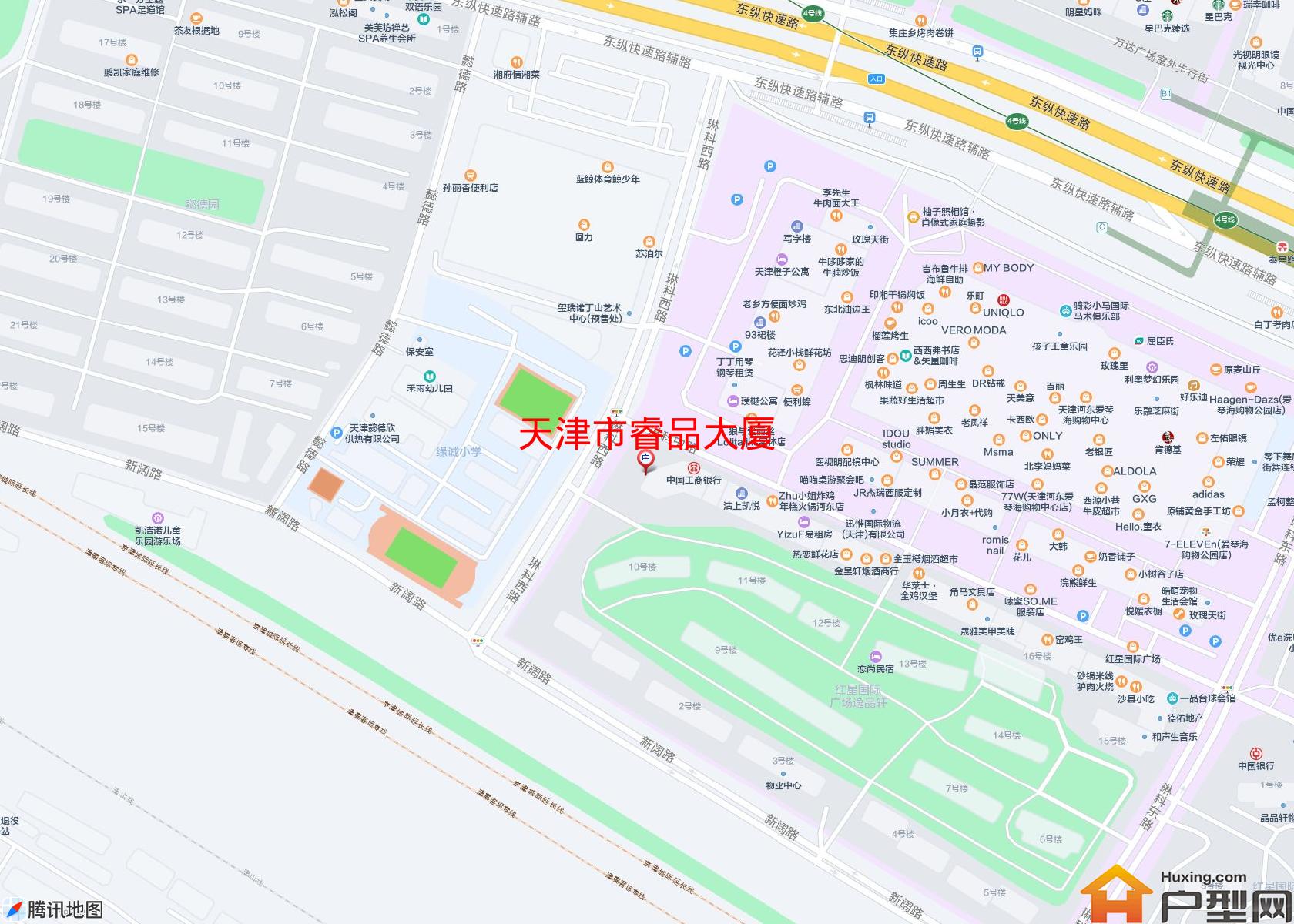 睿品大厦小区 - 户型网