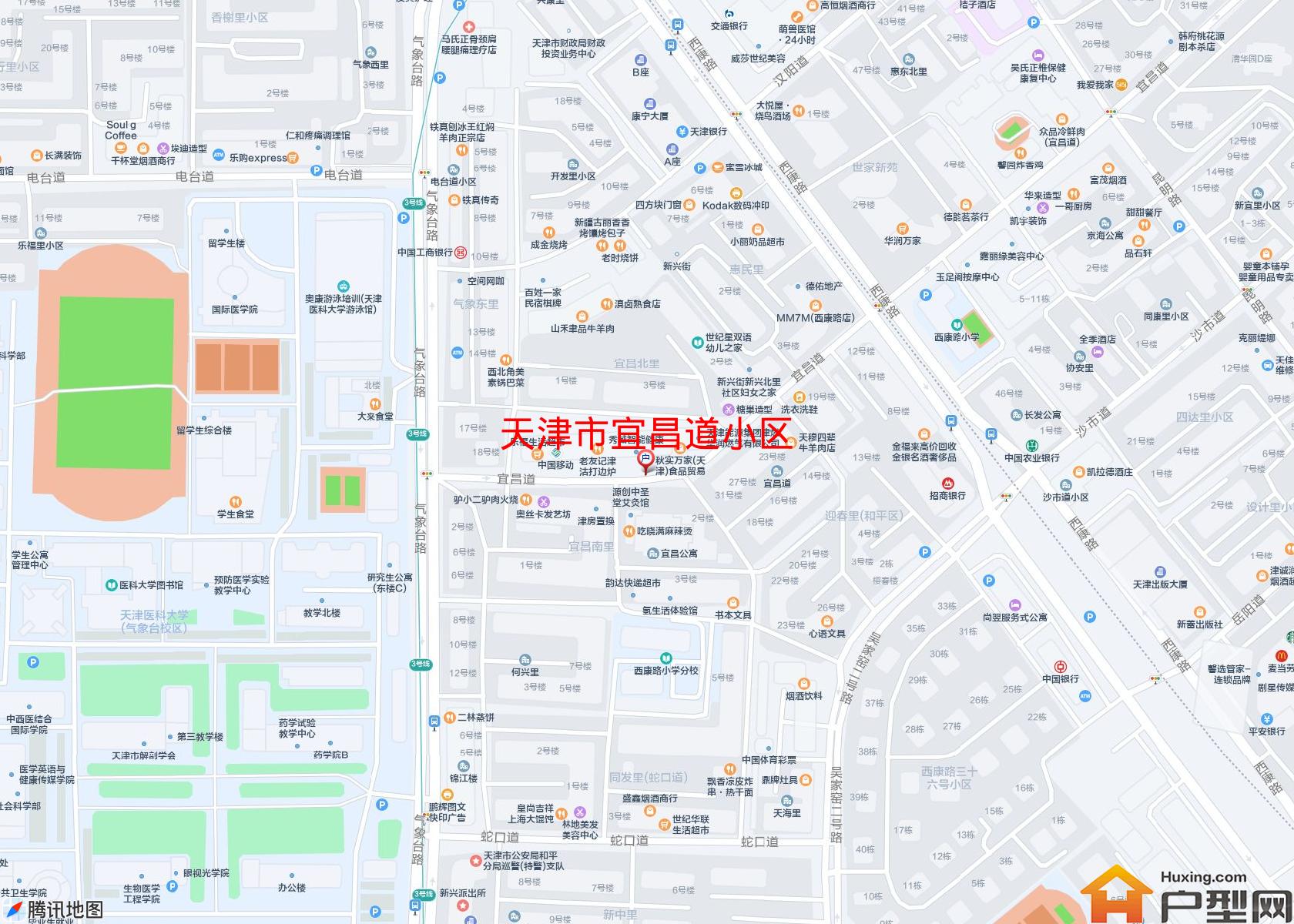 宜昌道小区小区 - 户型网