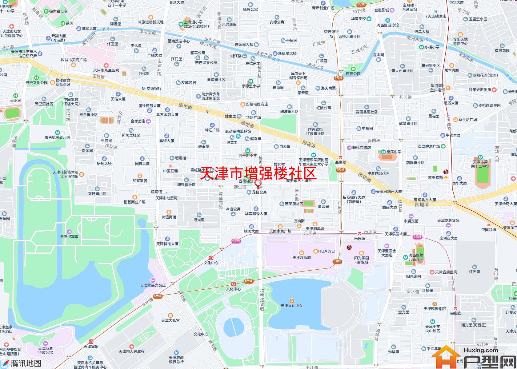 增强楼社区小区 - 户型网