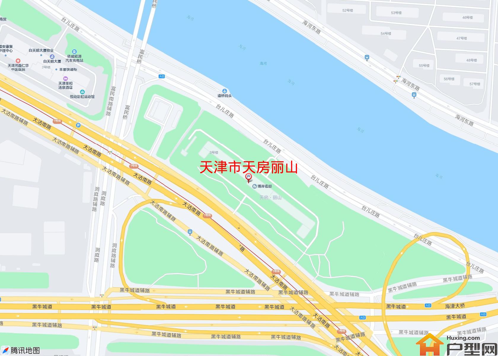 天房丽山小区 - 户型网