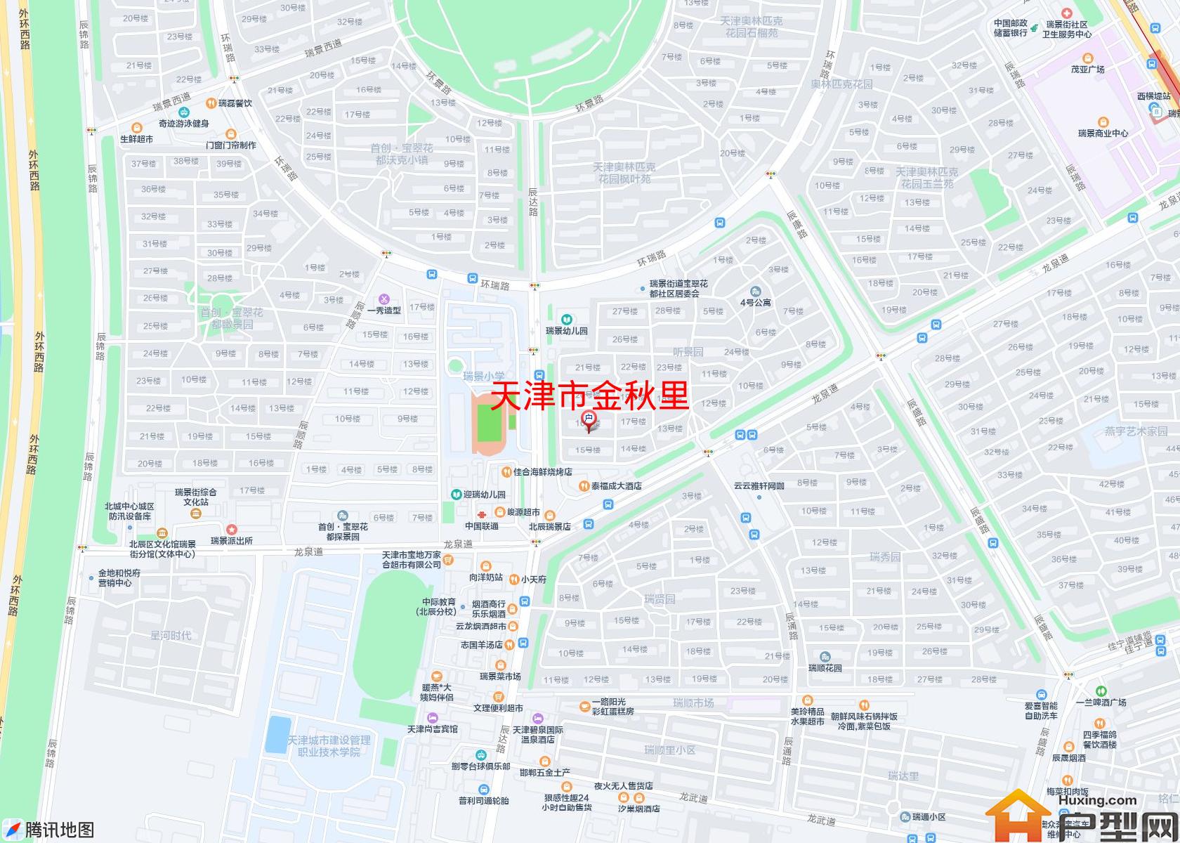 金秋里小区 - 户型网
