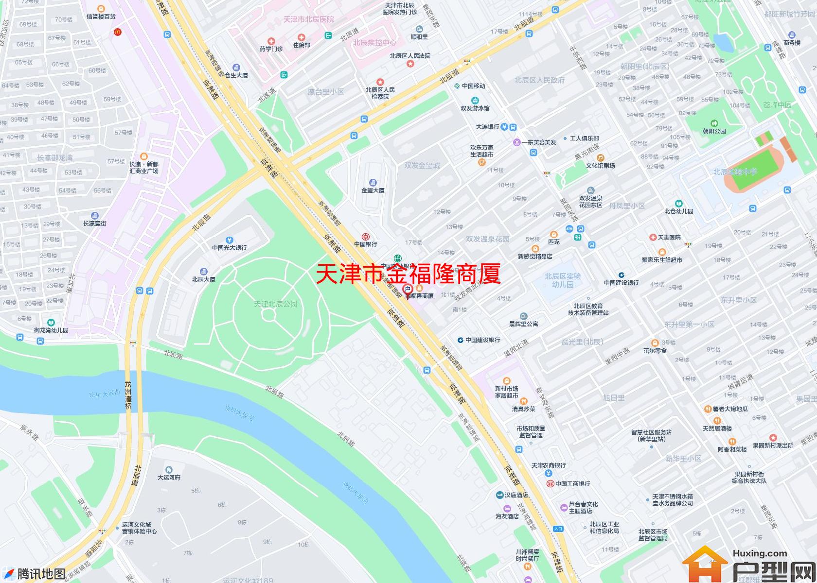 金福隆商厦小区 - 户型网