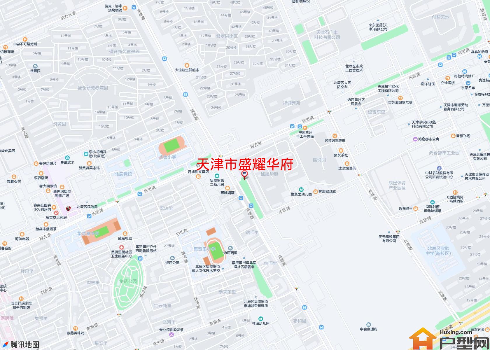 盛耀华府小区 - 户型网