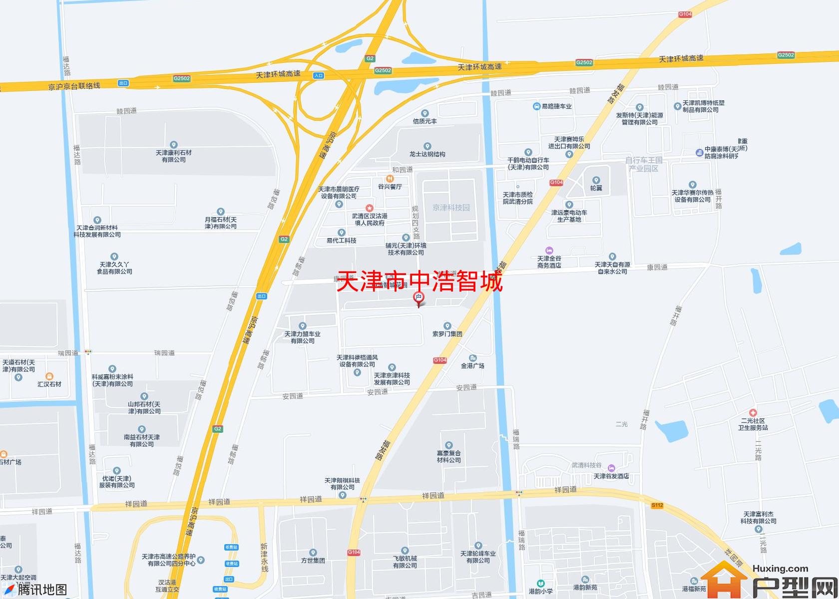 中浩智城小区 - 户型网
