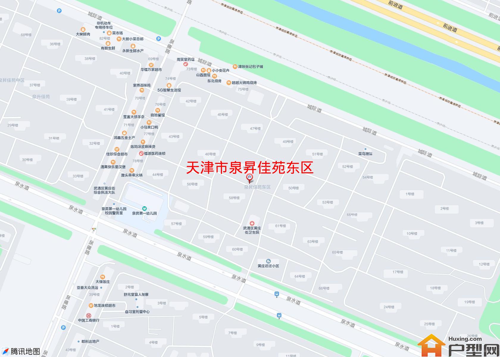 泉昇佳苑东区小区 - 户型网