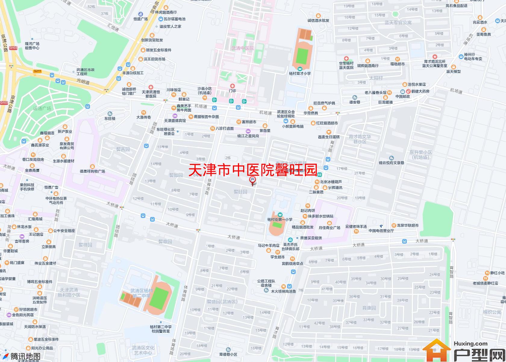 中医院馨旺园小区 - 户型网