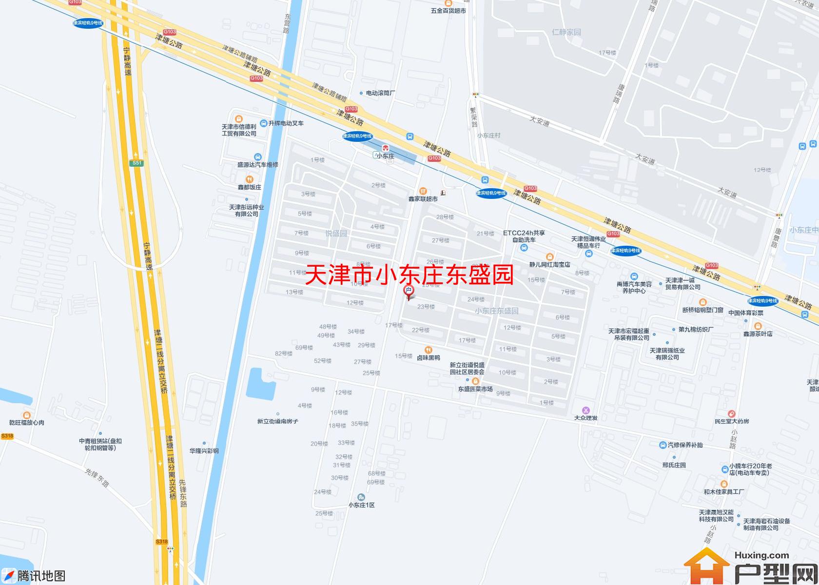 小东庄东盛园小区 - 户型网