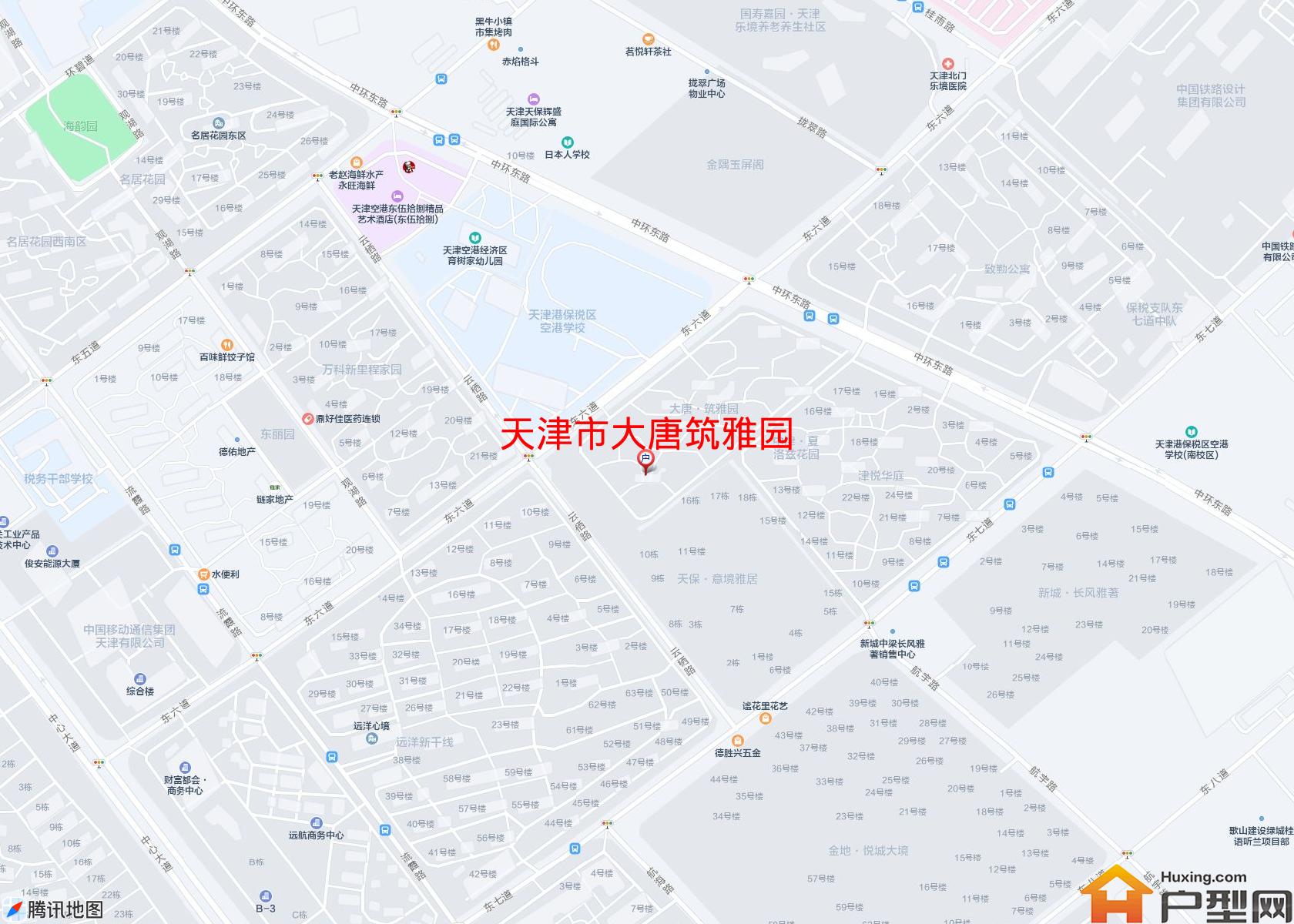 大唐筑雅园小区 - 户型网
